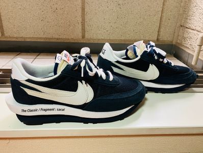 Fragment × sacai × Nike LD Waffle "Blackended Blue"