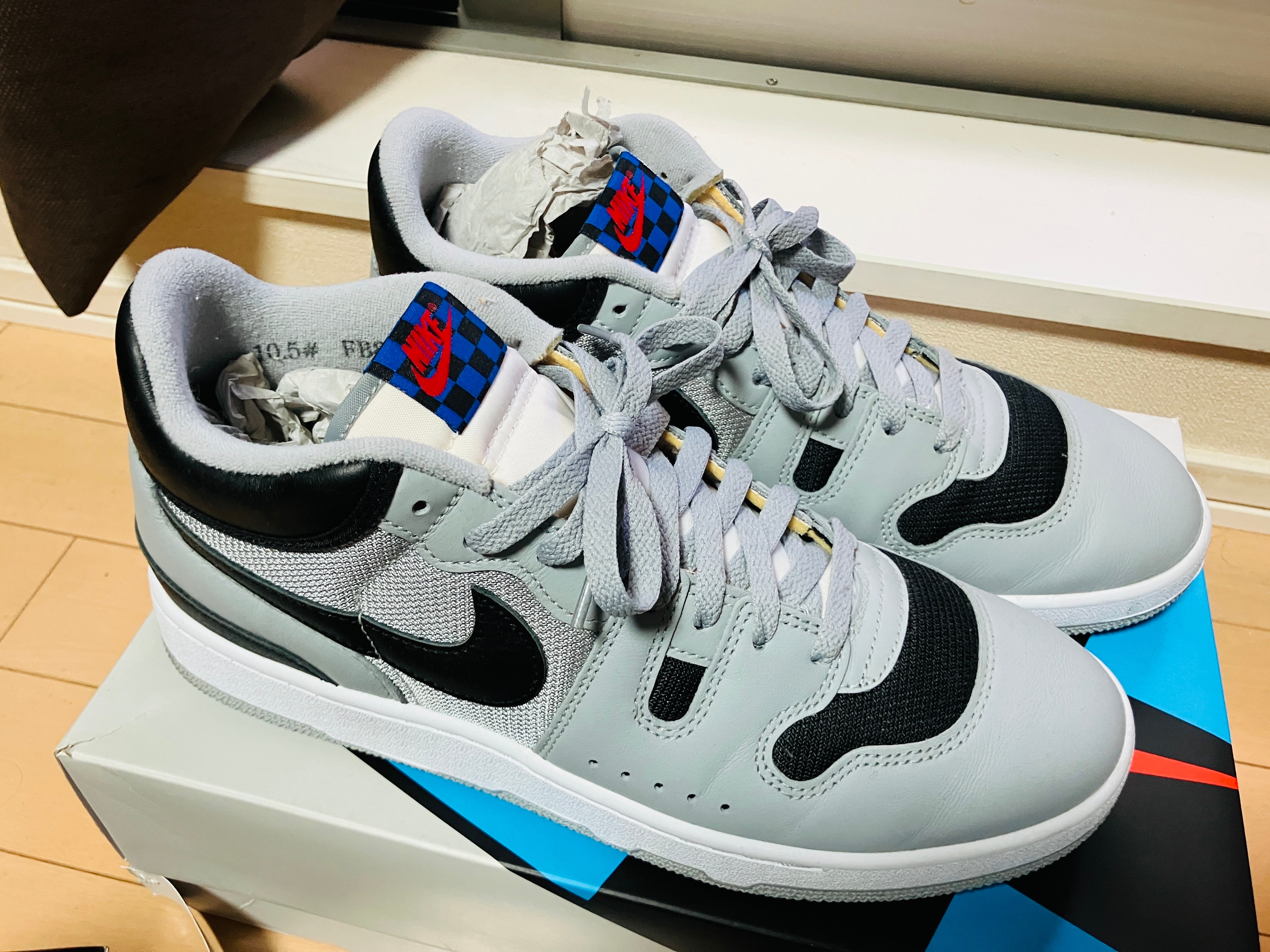 Nike Attack QS SP "Light Smoke Grey/Black White"