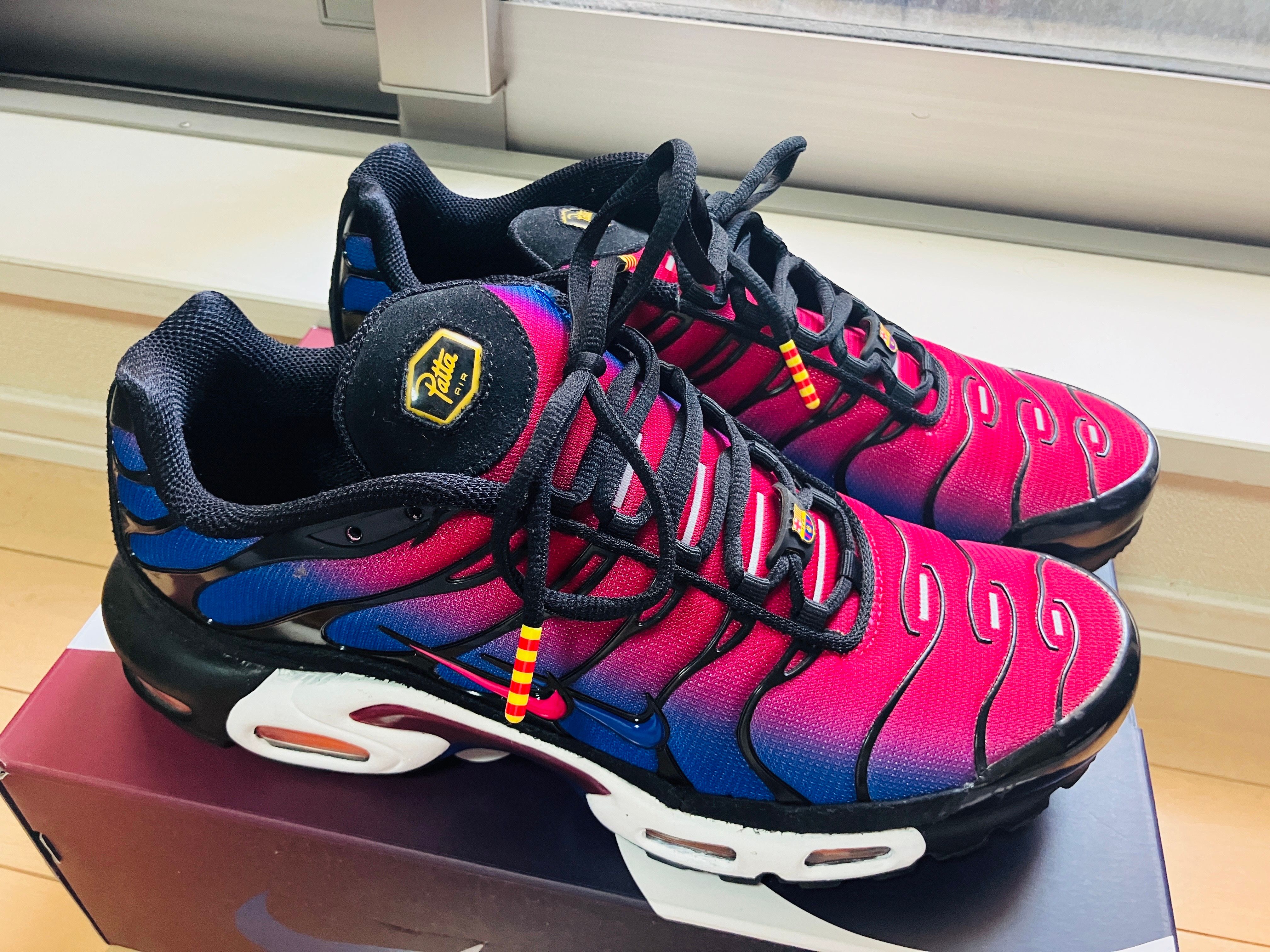 Nike バルセロナ special edition Patta × FC Barcelona × Nike Air Max Plusが国内10月16日より