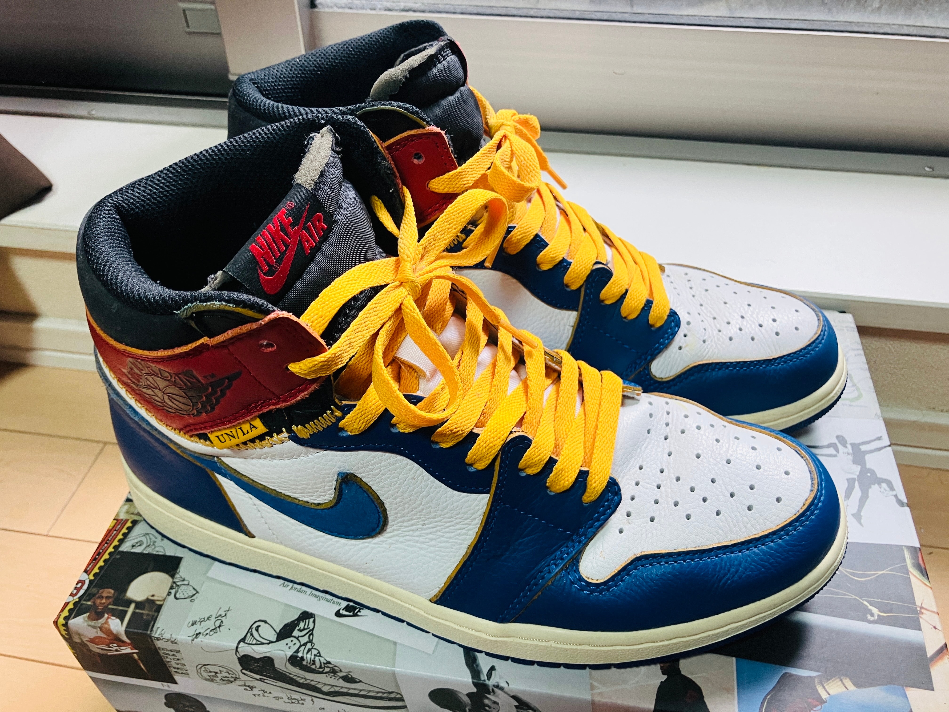 UNION × Nike Air Jordan 1 Retro High OG NRG "Storm Blue/Varsity Red"