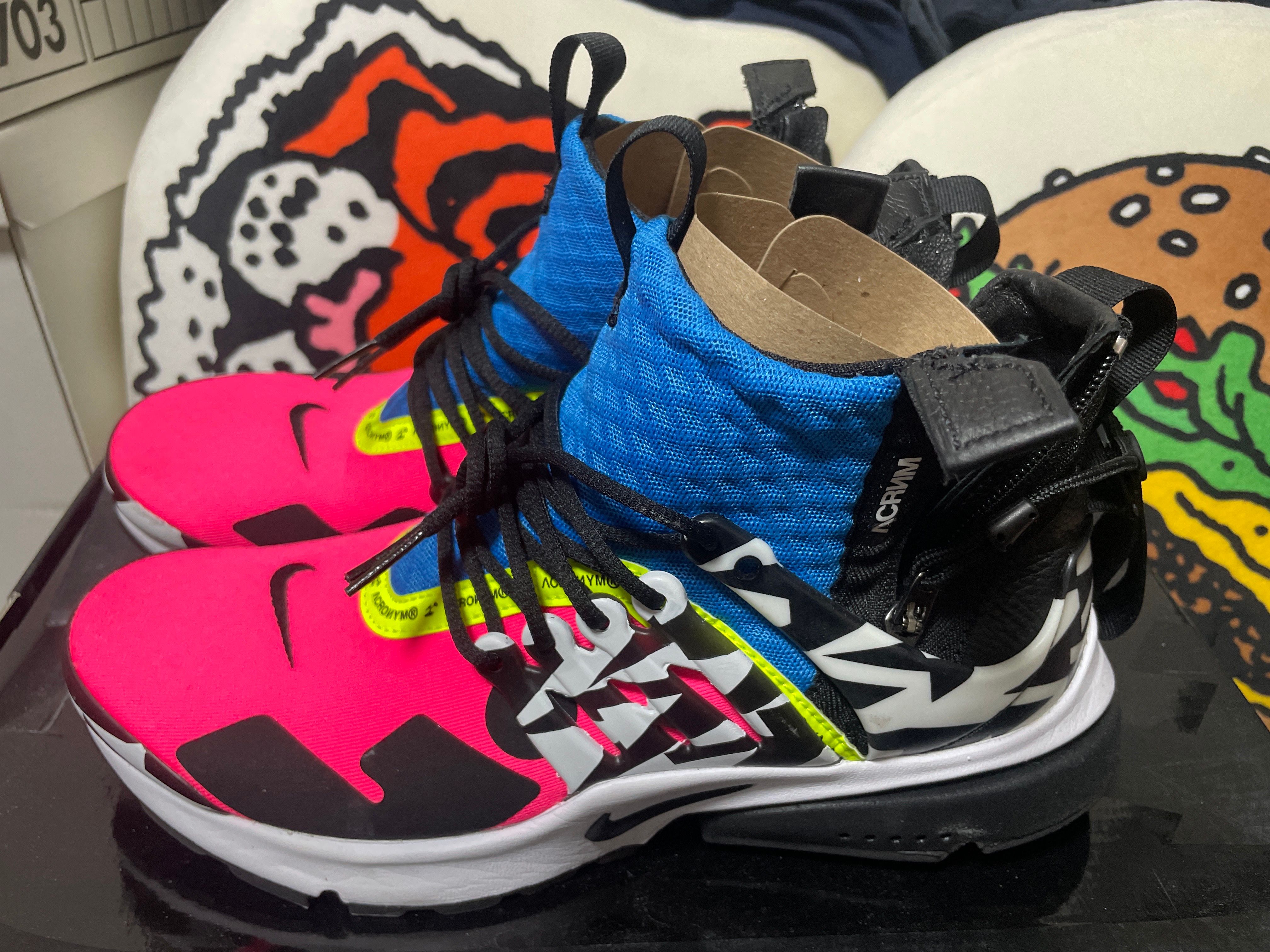 ACRONYM × Nike Air Presto Mid "Hyper Pink"