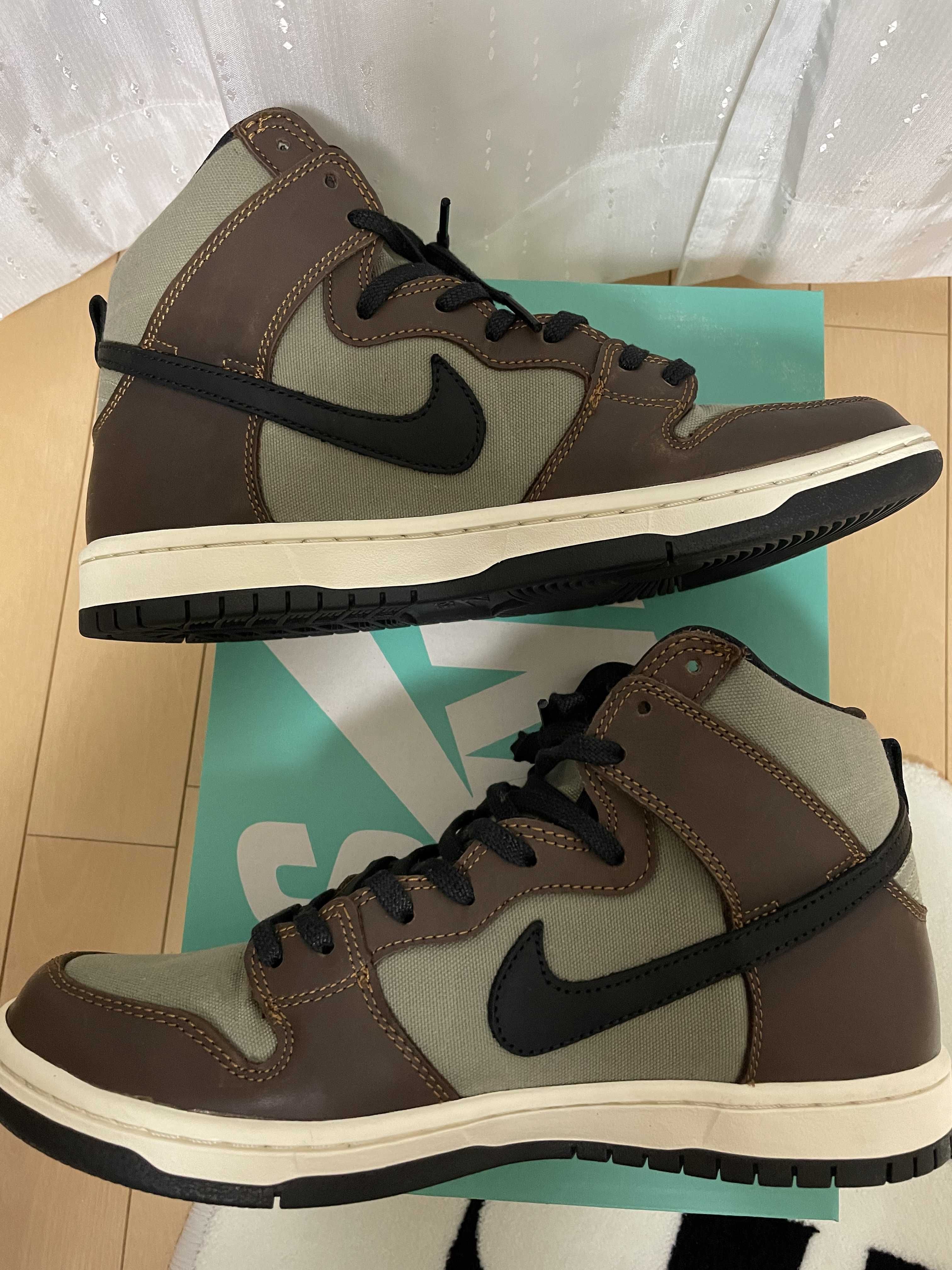 Nike SB Dunk High Pro "Baroque Brown/Black-Brun"