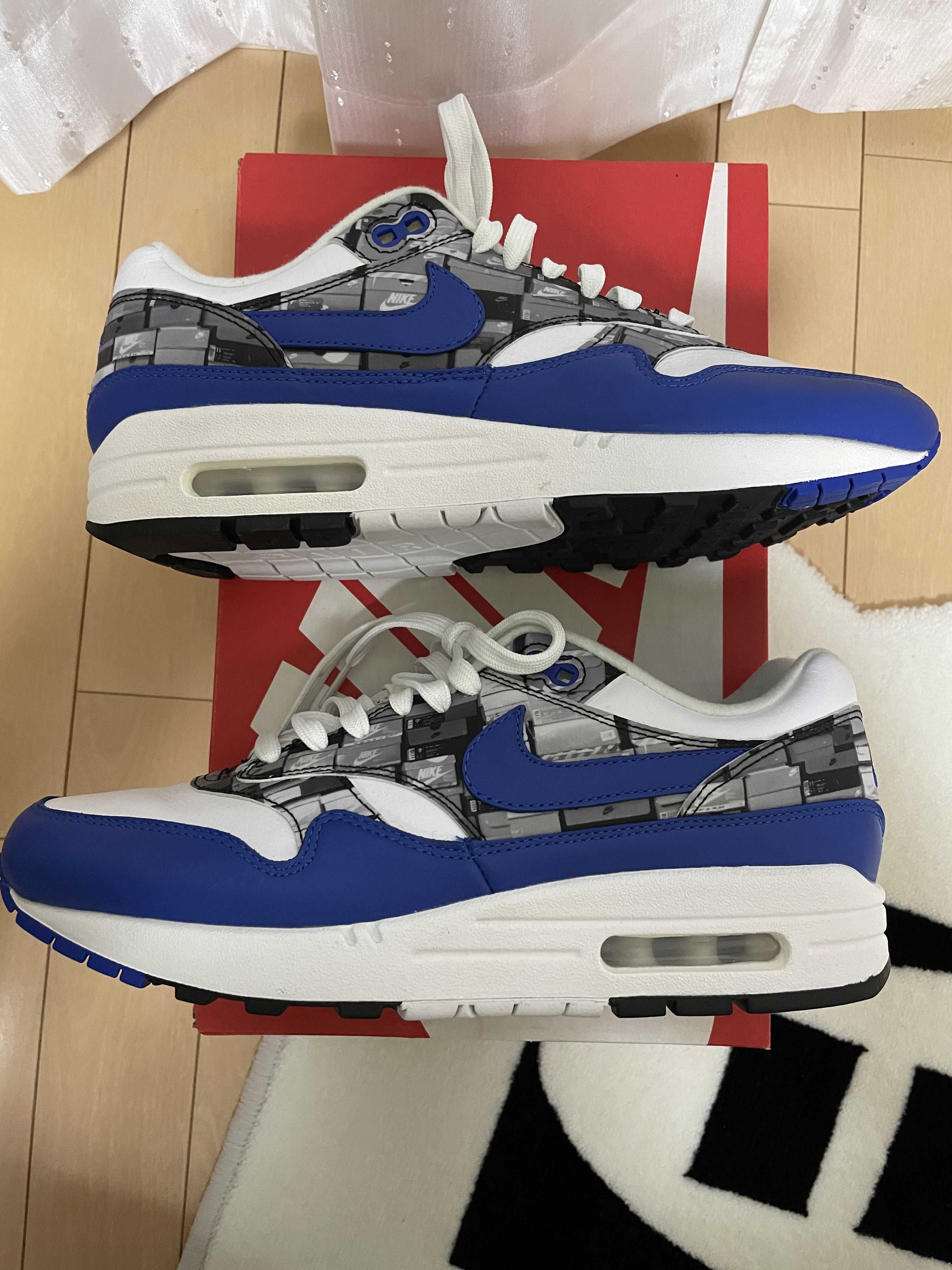 atmos × Nike Air Max 1 Blue "We Love Nike"