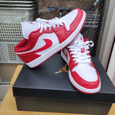 Nike Air Jordan 1 Low "Gym Red/White"
