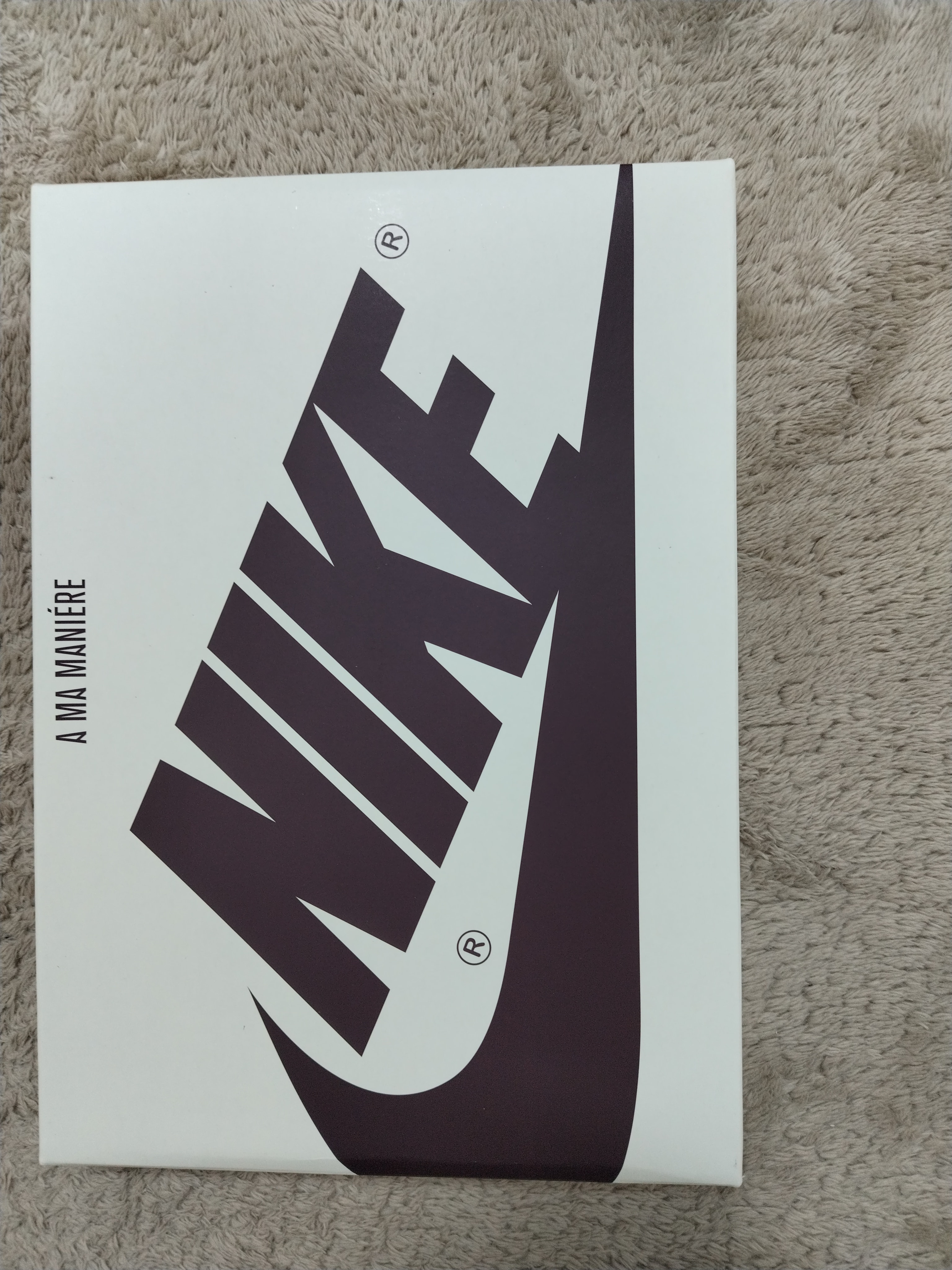 A Ma Maniere × Nike Air Jordan 1 Retro High OG "Sail and Burgundy"