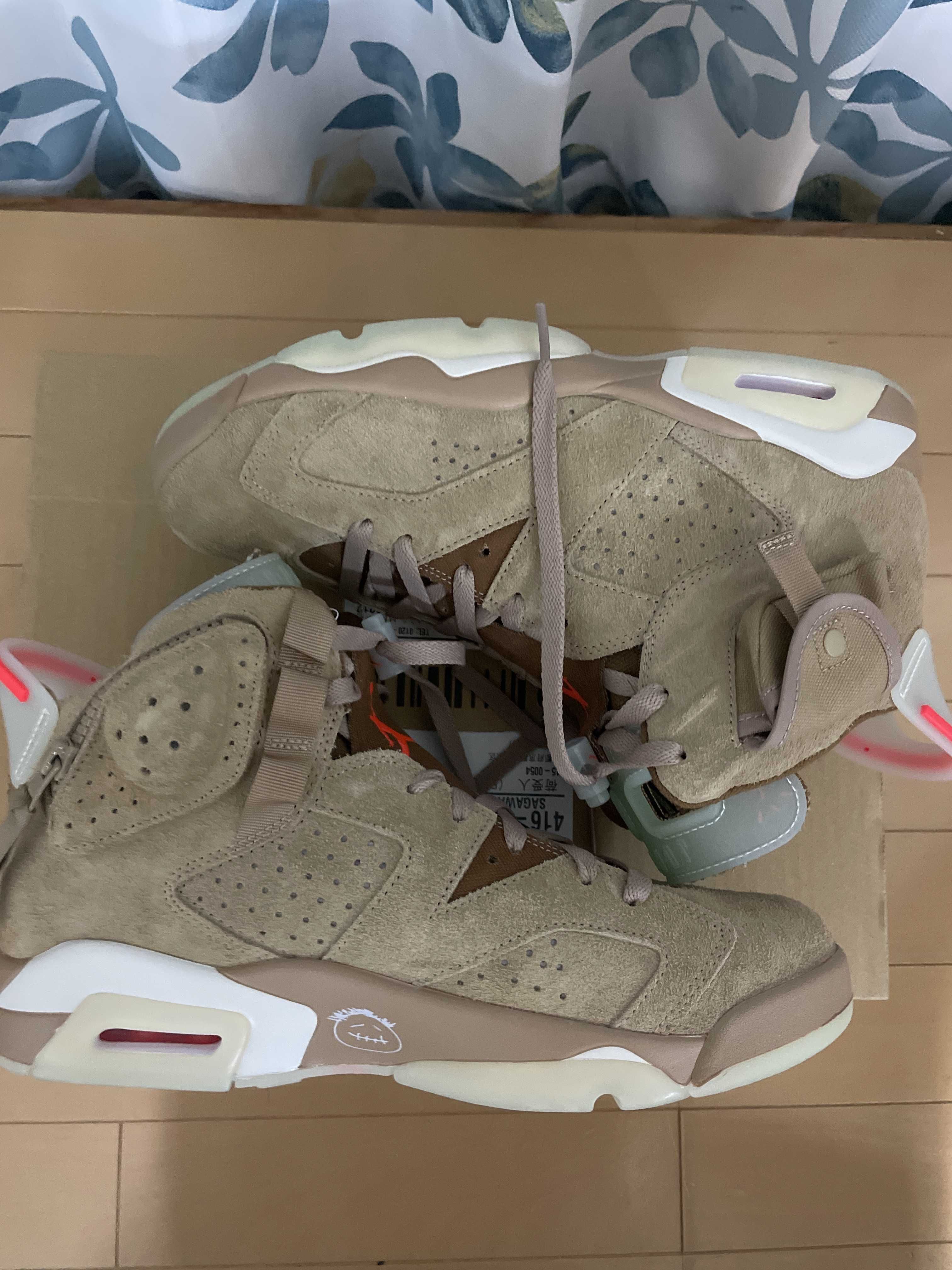 Travis Scott × Nike Air Jordan 6 "British Khaki"