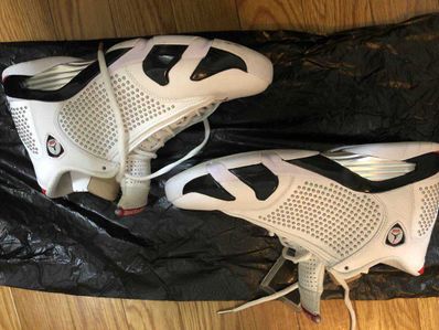 Supreme × Nike Air Jordan 14 Retro "White/University Red"
