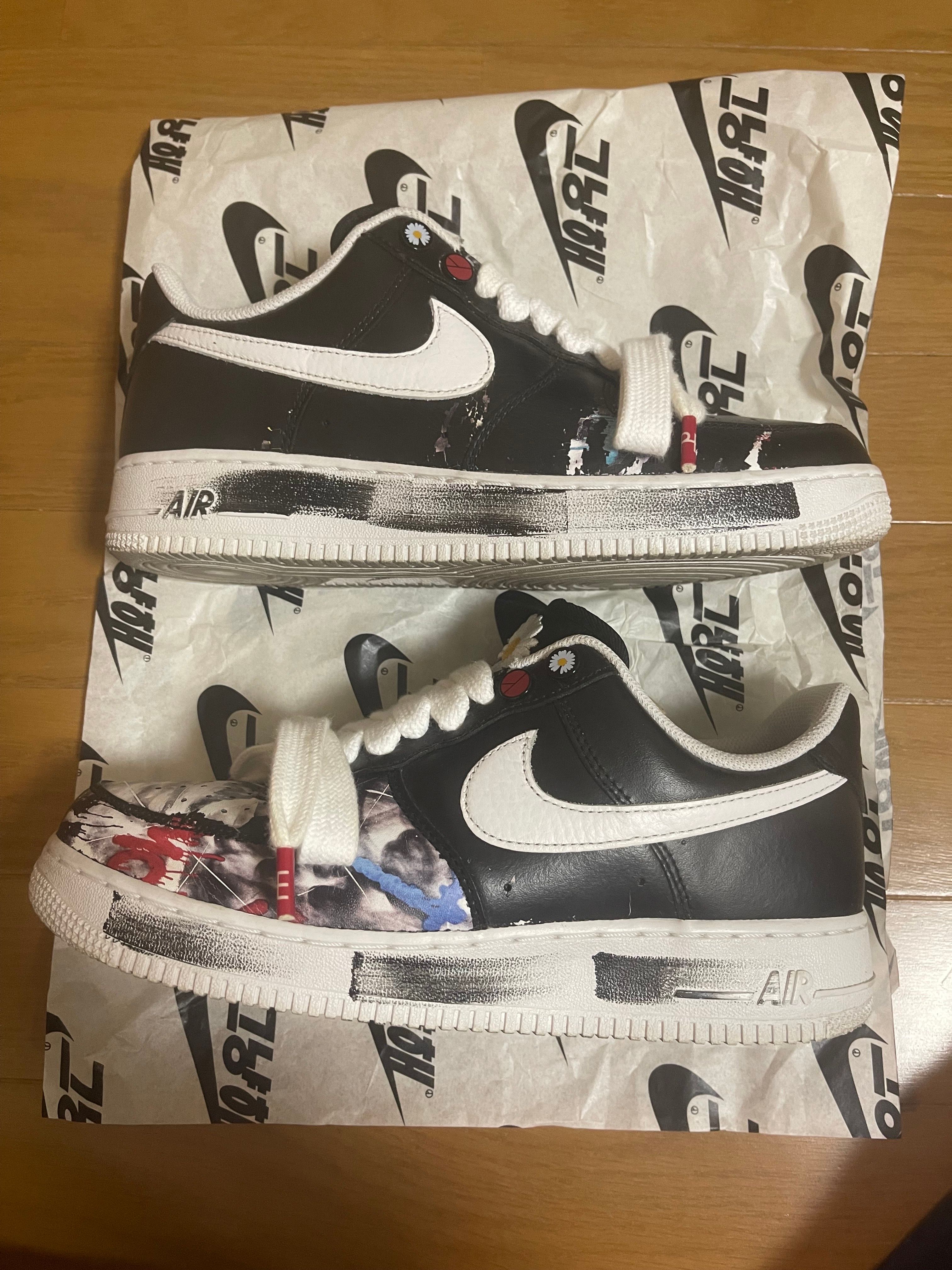 PEACEMINUSONE × Nike Air Force 1 Low Para Noise "Black" / G-DRAGON