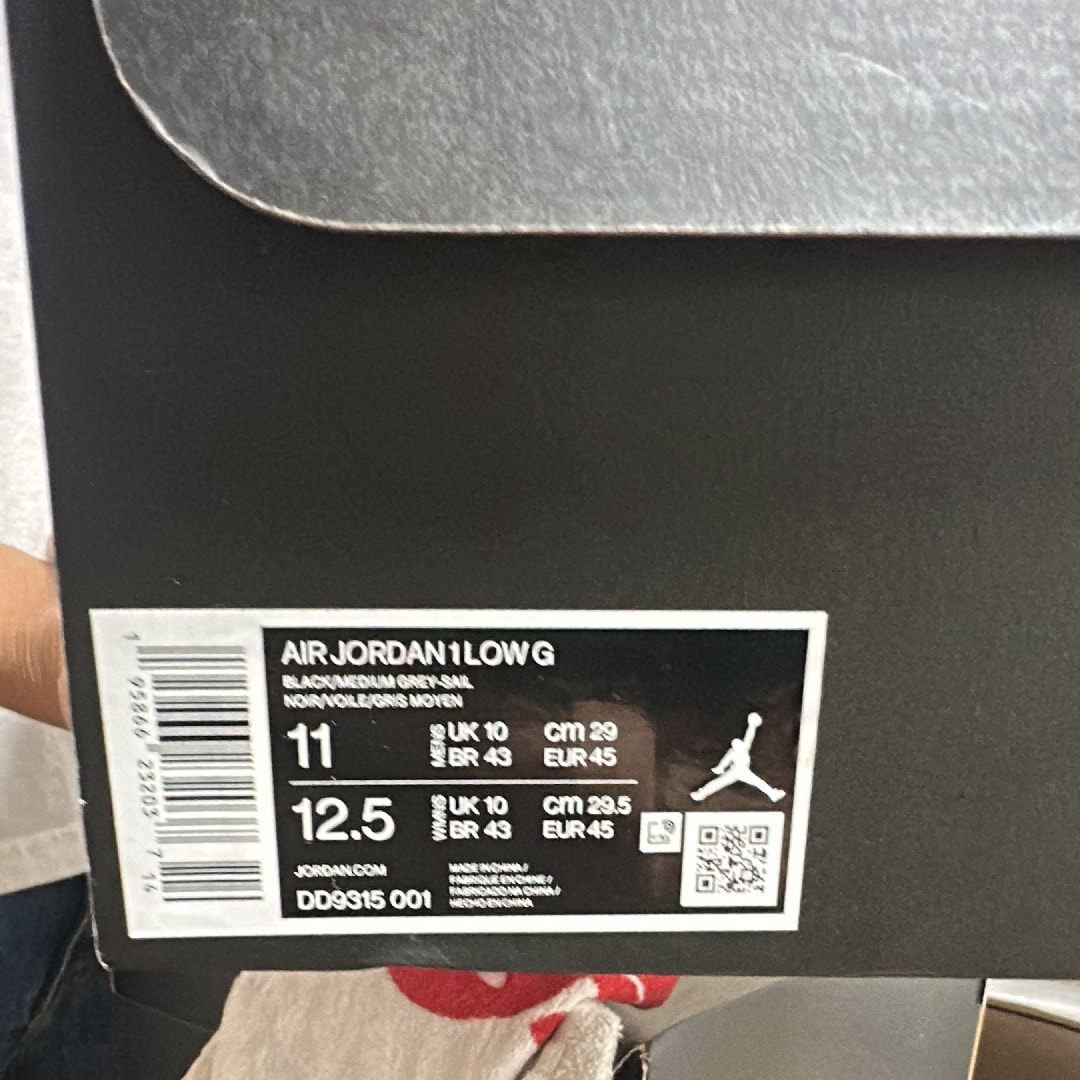 Nike Air Jordan 1 Low Golf "Shadow"