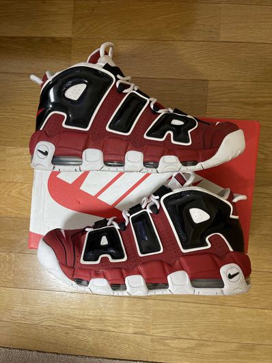 Nike Air More Uptempo ’96 "Black and Varsity Red" (2021)