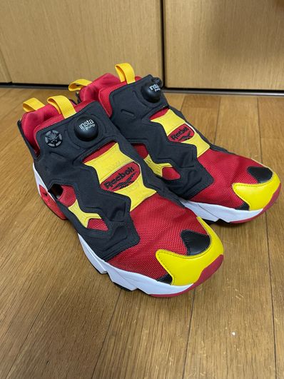 REEBOK INSTAPUMP FURY OG MU "RED/BLACK/YELLOW"