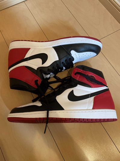 Nike Air Jordan 1 Retro High OG "Black Toe"(2016)