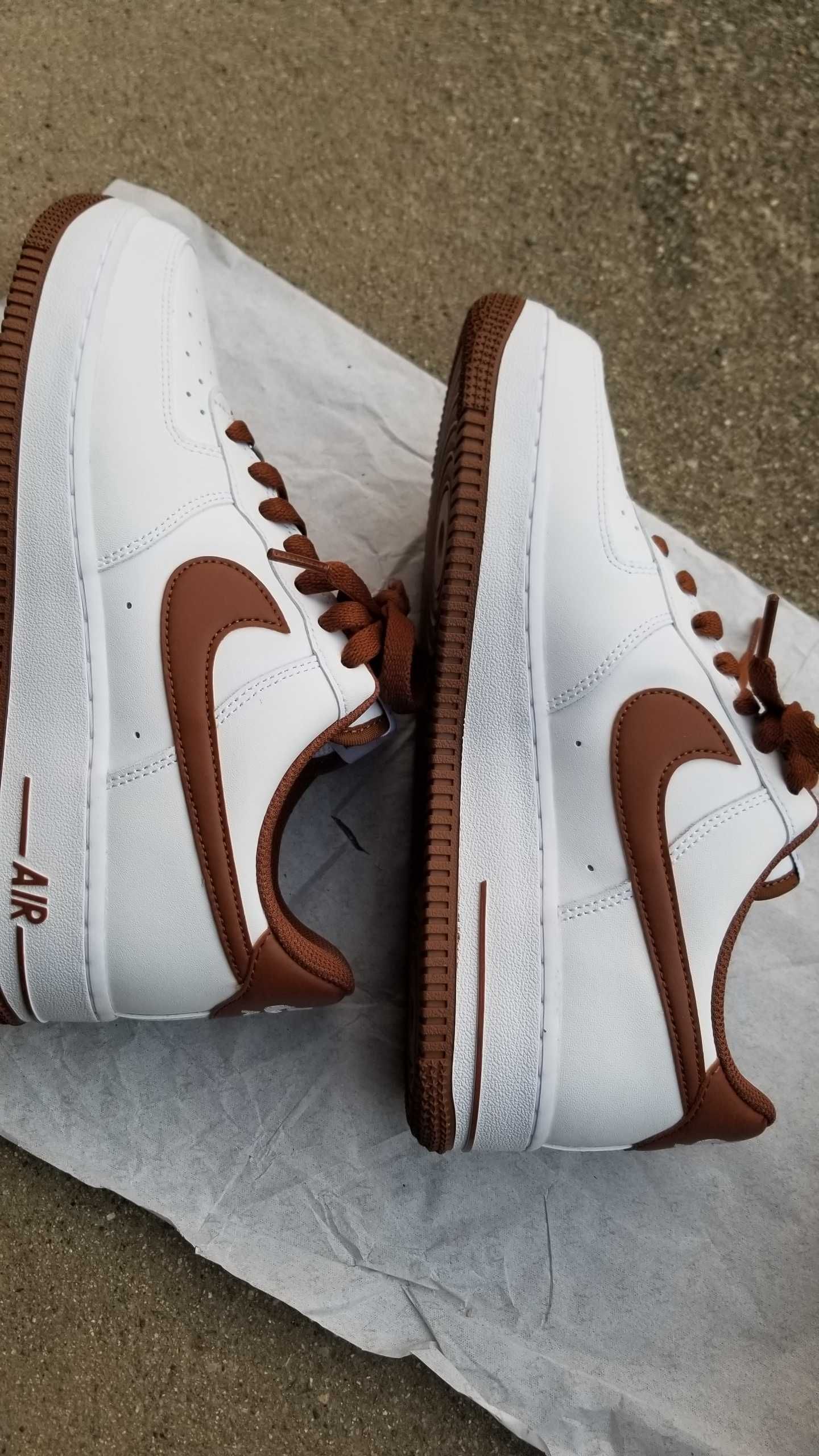 Nike Air Force 1 07 Low "White/Pecan"