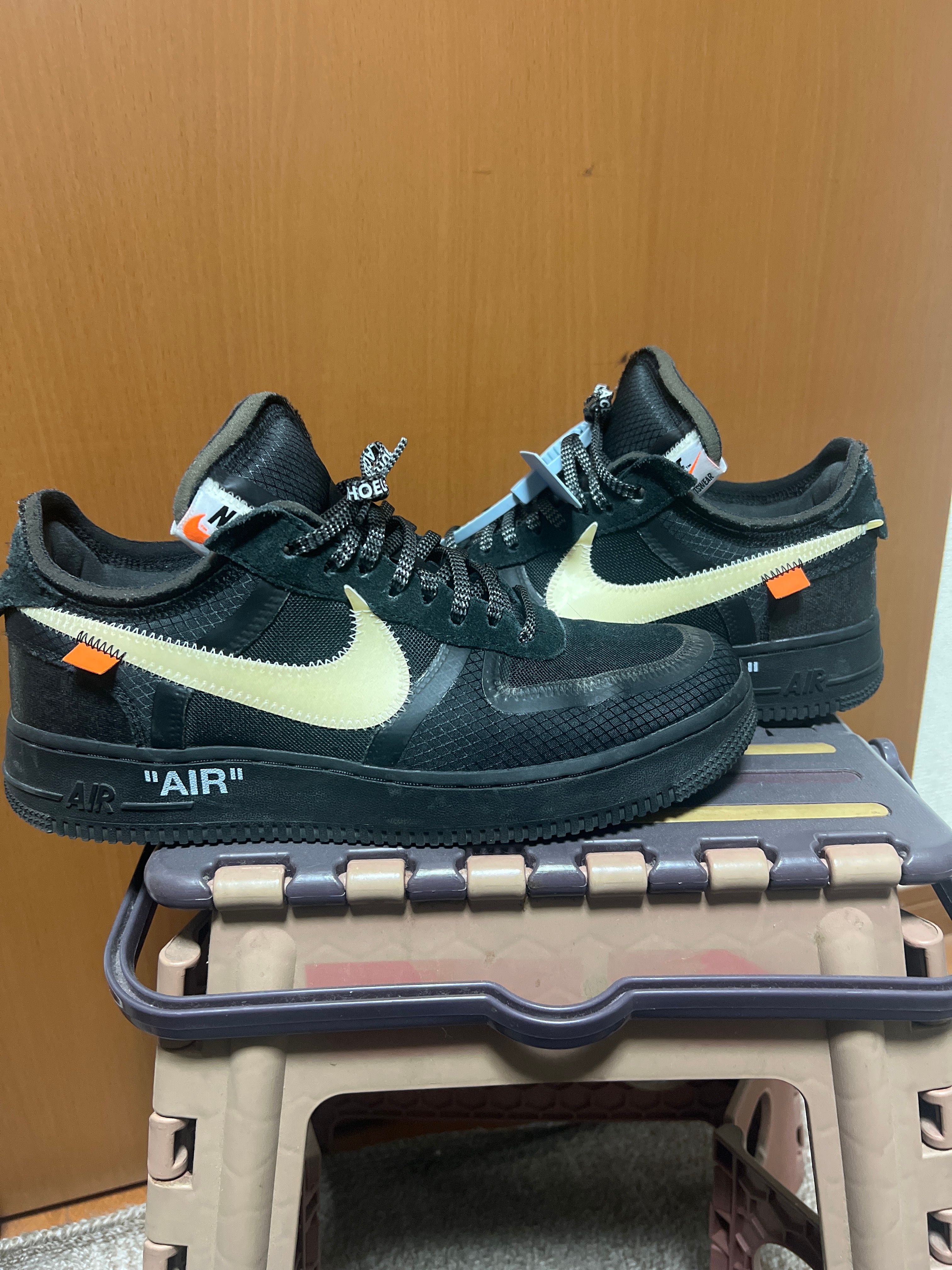 Off-White × Nike Air Force 1 Low "Black"