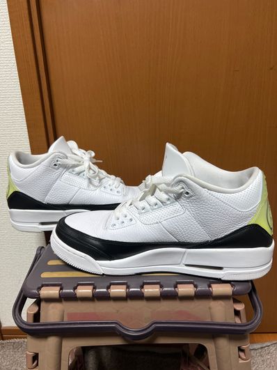 Fragment × Nike Air Jordan 3 "White/Black"
