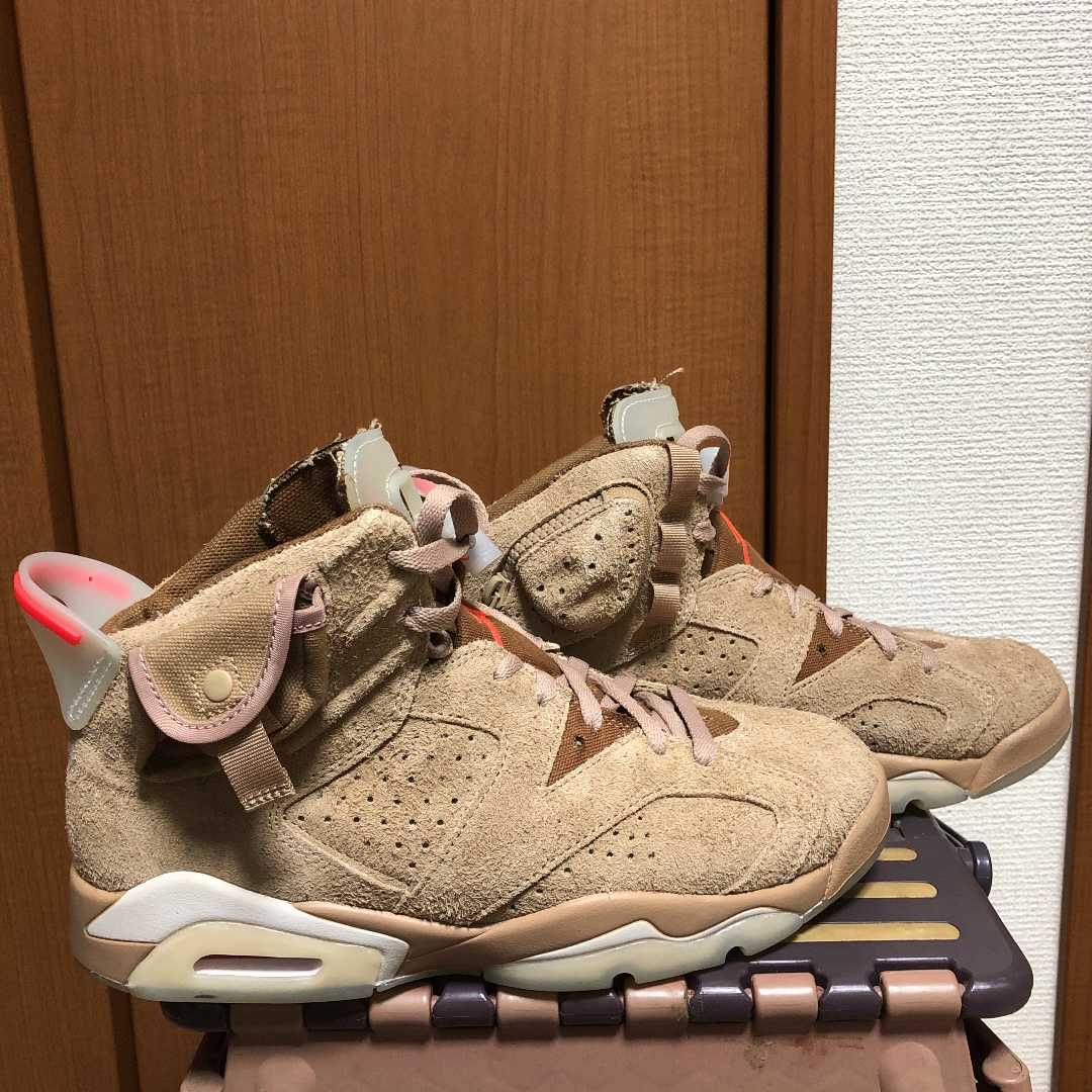 Travis Scott × Nike Air Jordan 6 "British Khaki"