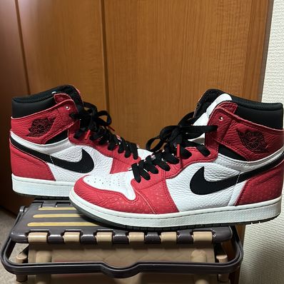 Spiderman × Nike Air Jordan 1 Origin Story "Gym Red/White/Photo Blue/Black"