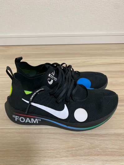 Off-White × Nike Zoom Fly Mercurial Flyknit "Black/White/Volt"