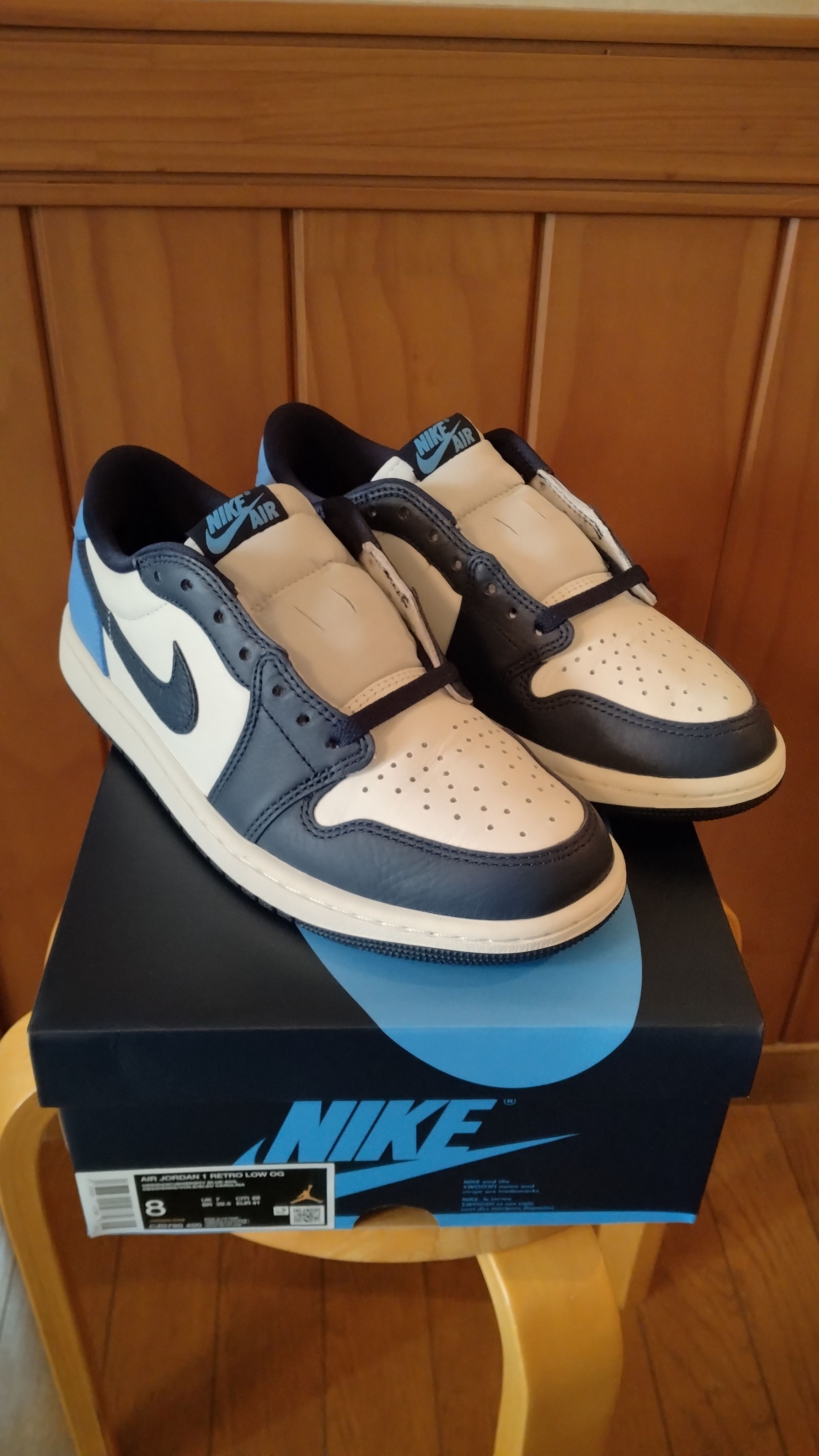Nike Air Jordan 1 Retro Low OG "Obsidian"