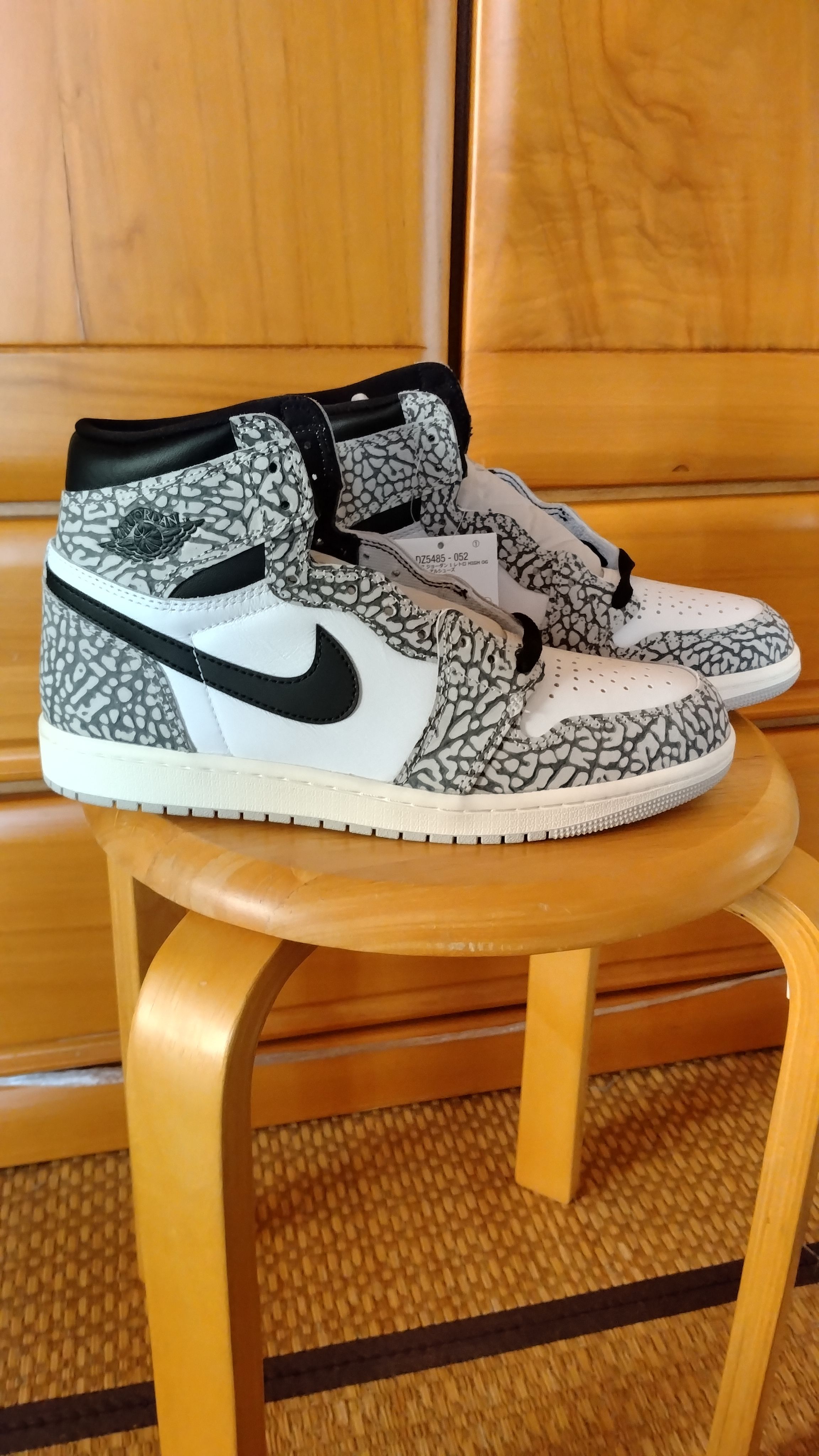 Nike Air Jordan 1 High OG "White Cement/Safari"