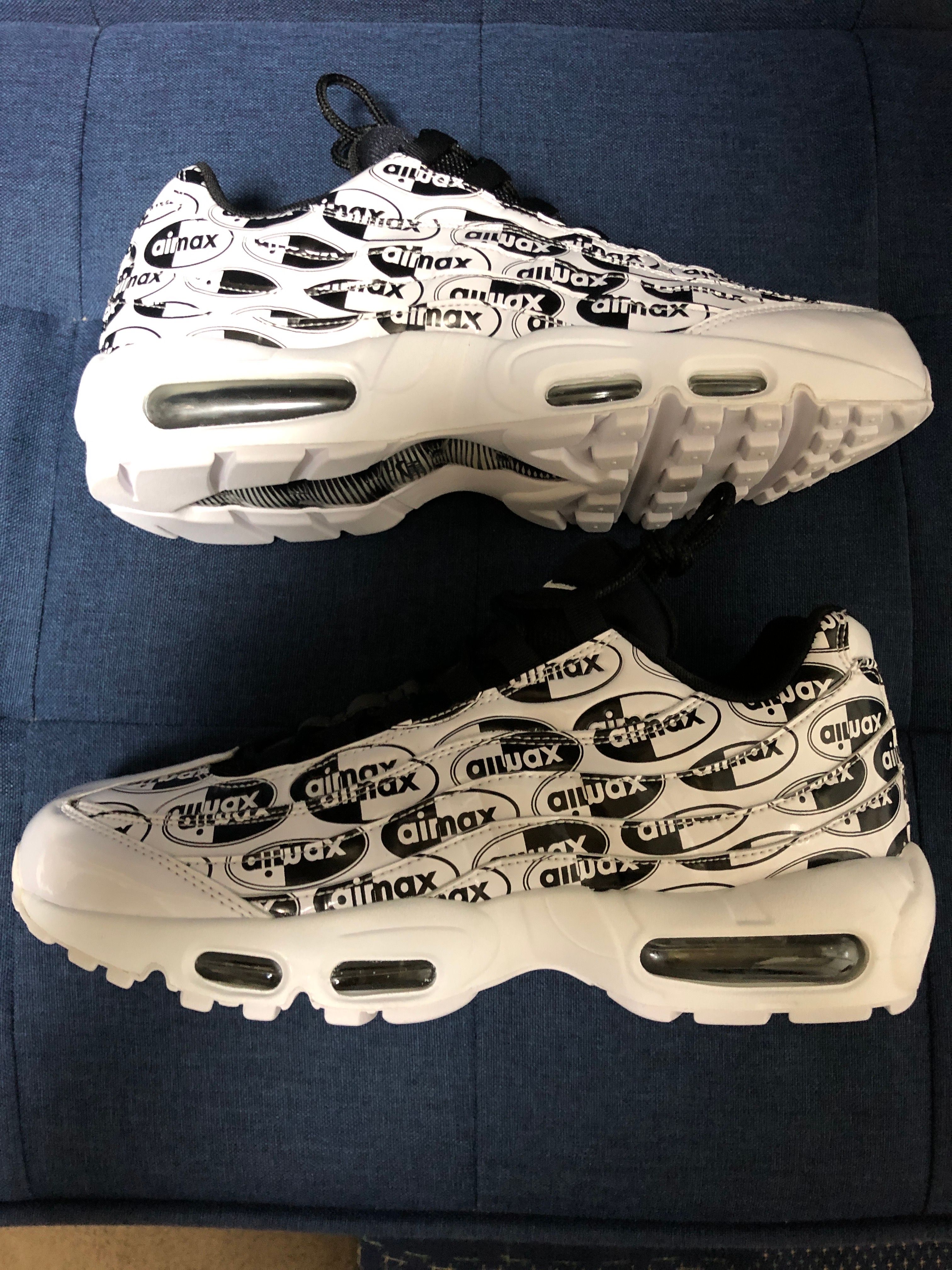 Nike Air Max 95 PRM Logo Pack "White/Black"
