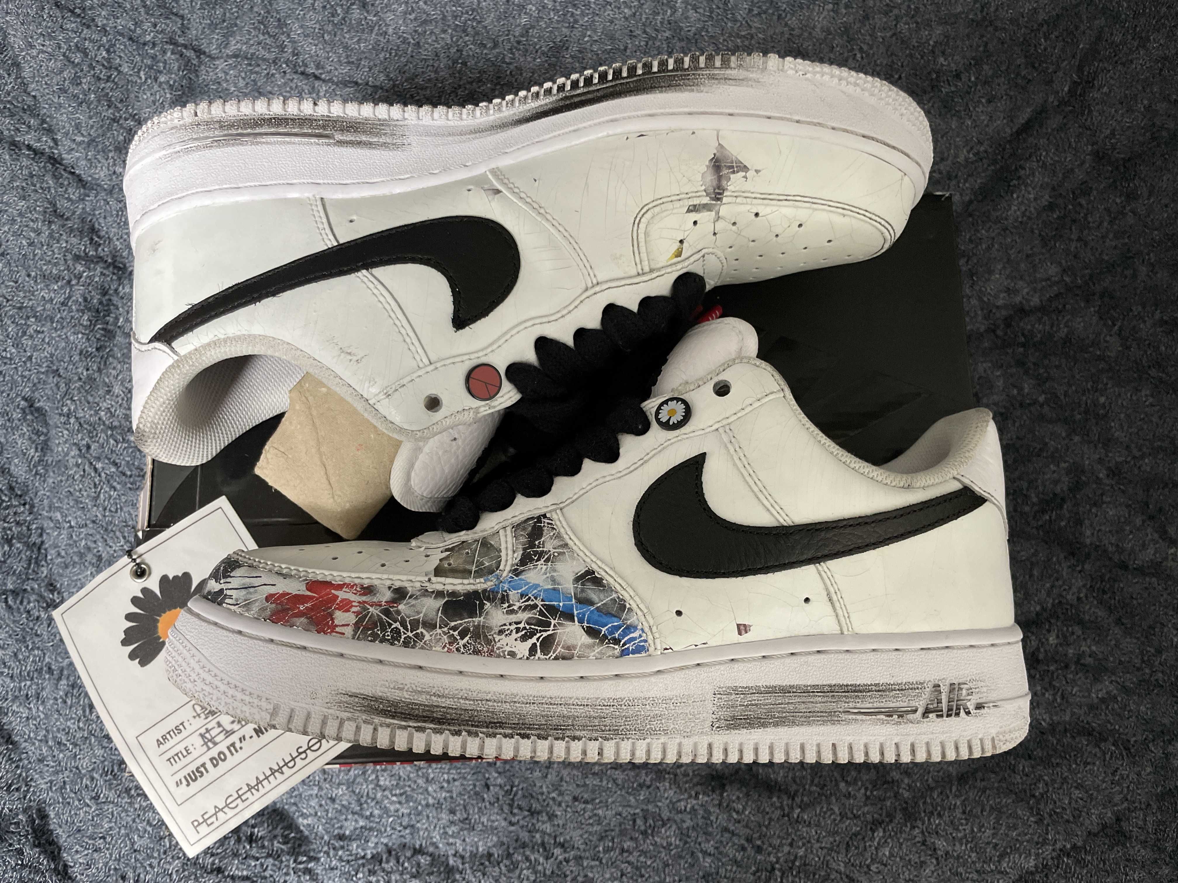 PEACEMINUSONE × Nike Air Force 1 Low "Para-noise/White/Black" / G-DRAGON