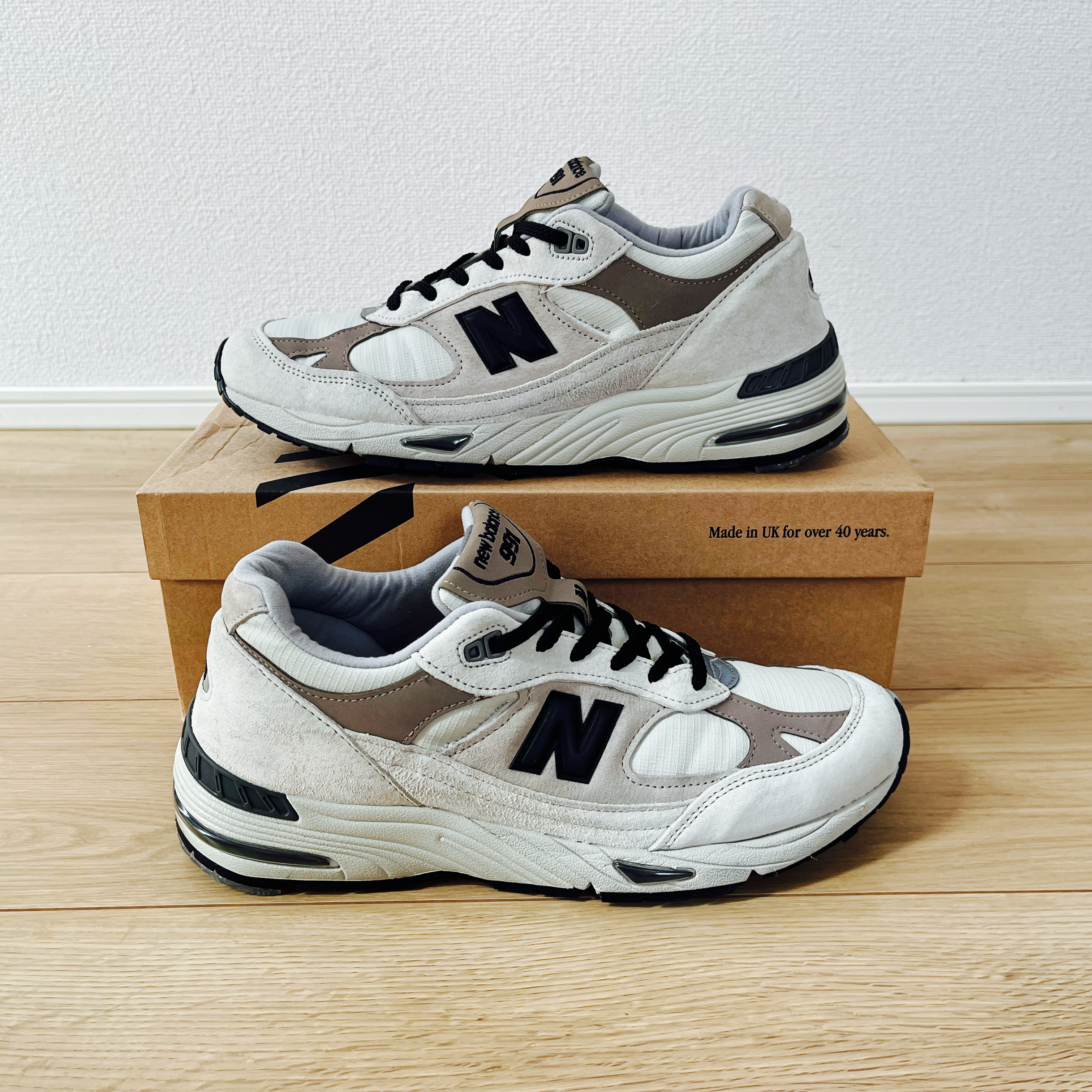 New Balance 991 Urban Winter "Pelican/Island Fossil"