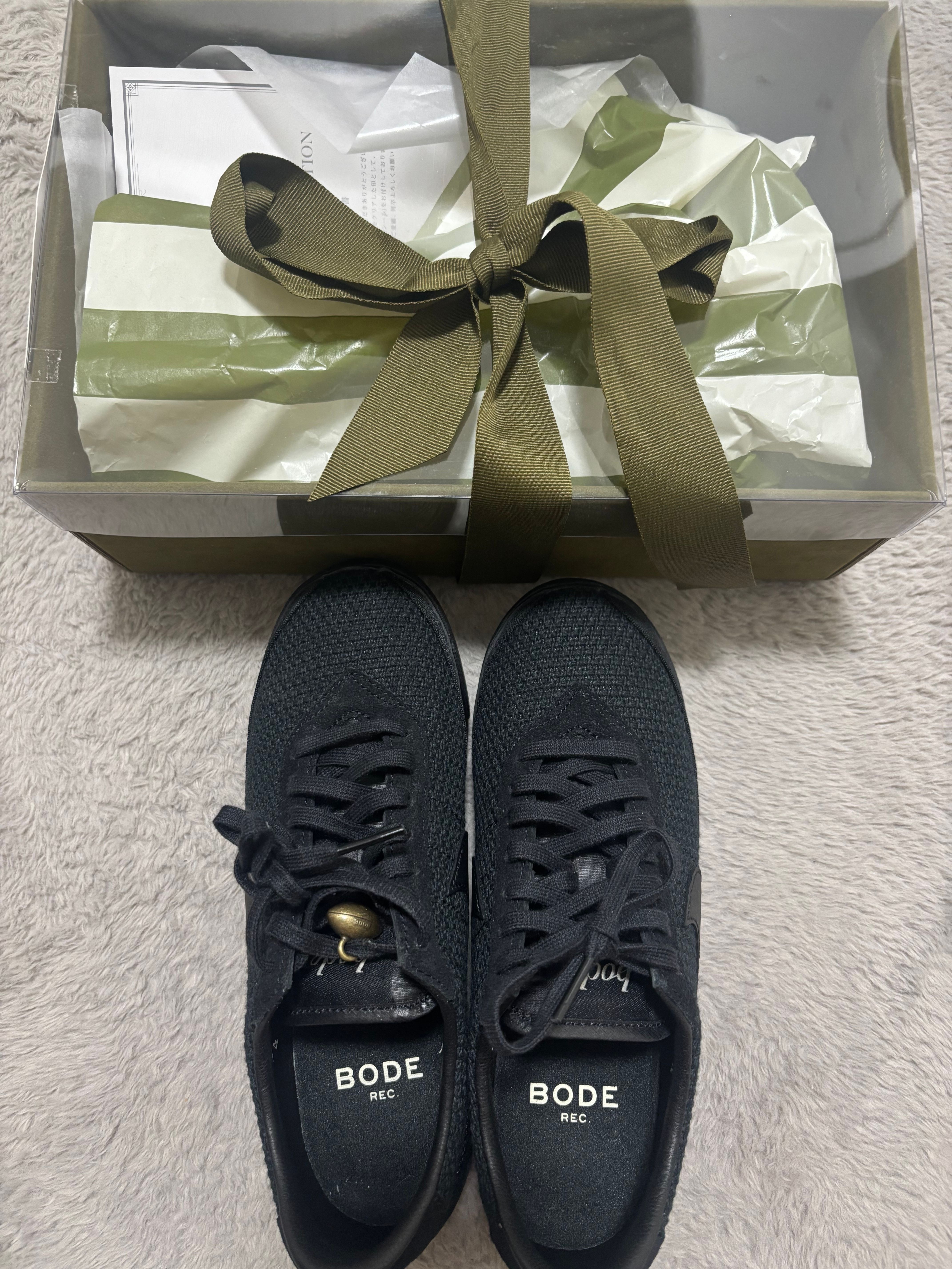 Bode × Nike Astro Grabber "Black/Coconut Milk"