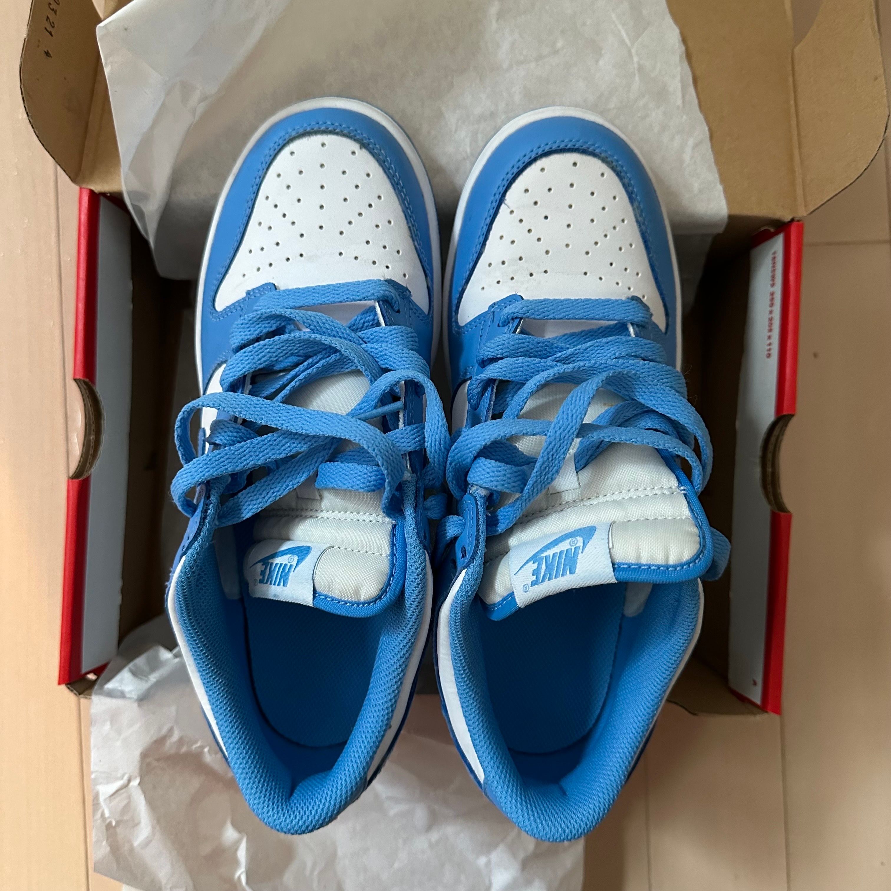 NIKE GS DUNK LOW "UNIVERSITY BLUE"