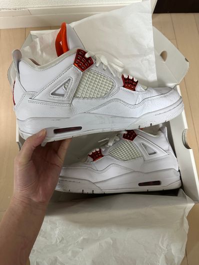 Nike Air Jordan 4 Retro "White/Team Orange"