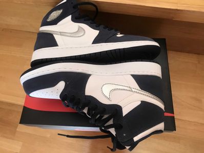 Nike GS Air Jordan 1 High OG CO.JP "Midnight Navy" (2020)(ブリーフケースなし)