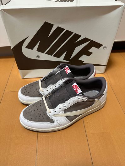 Travis Scott × Nike Air Jordan 1 Low OG SP "Reverse Mocha/Sail and Ridgerock"