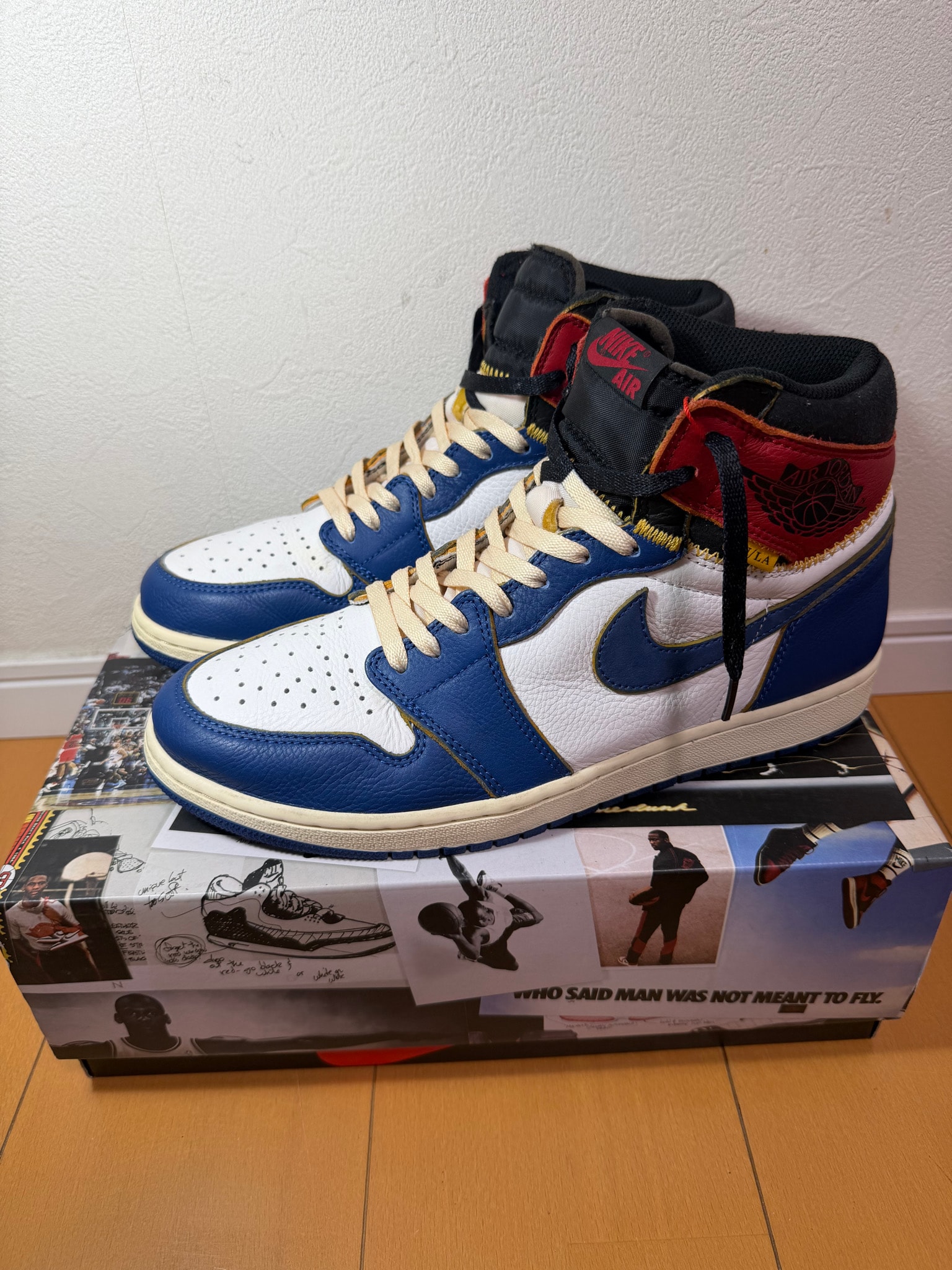UNION × Nike Air Jordan 1 Retro High OG NRG "Storm Blue/Varsity Red"