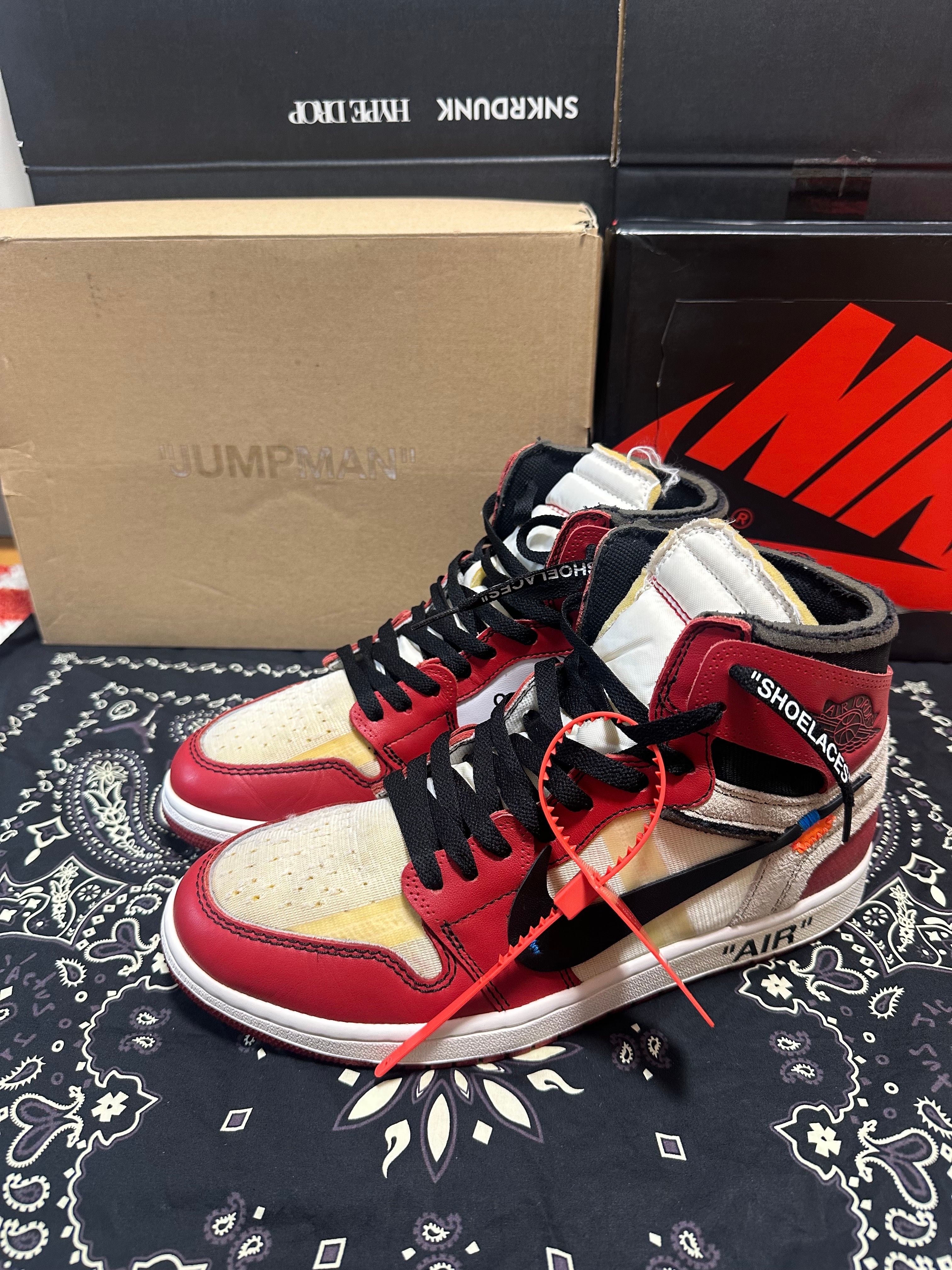 Off-White × Nike Air Jordan 1 Retro High The Ten "Chicago"