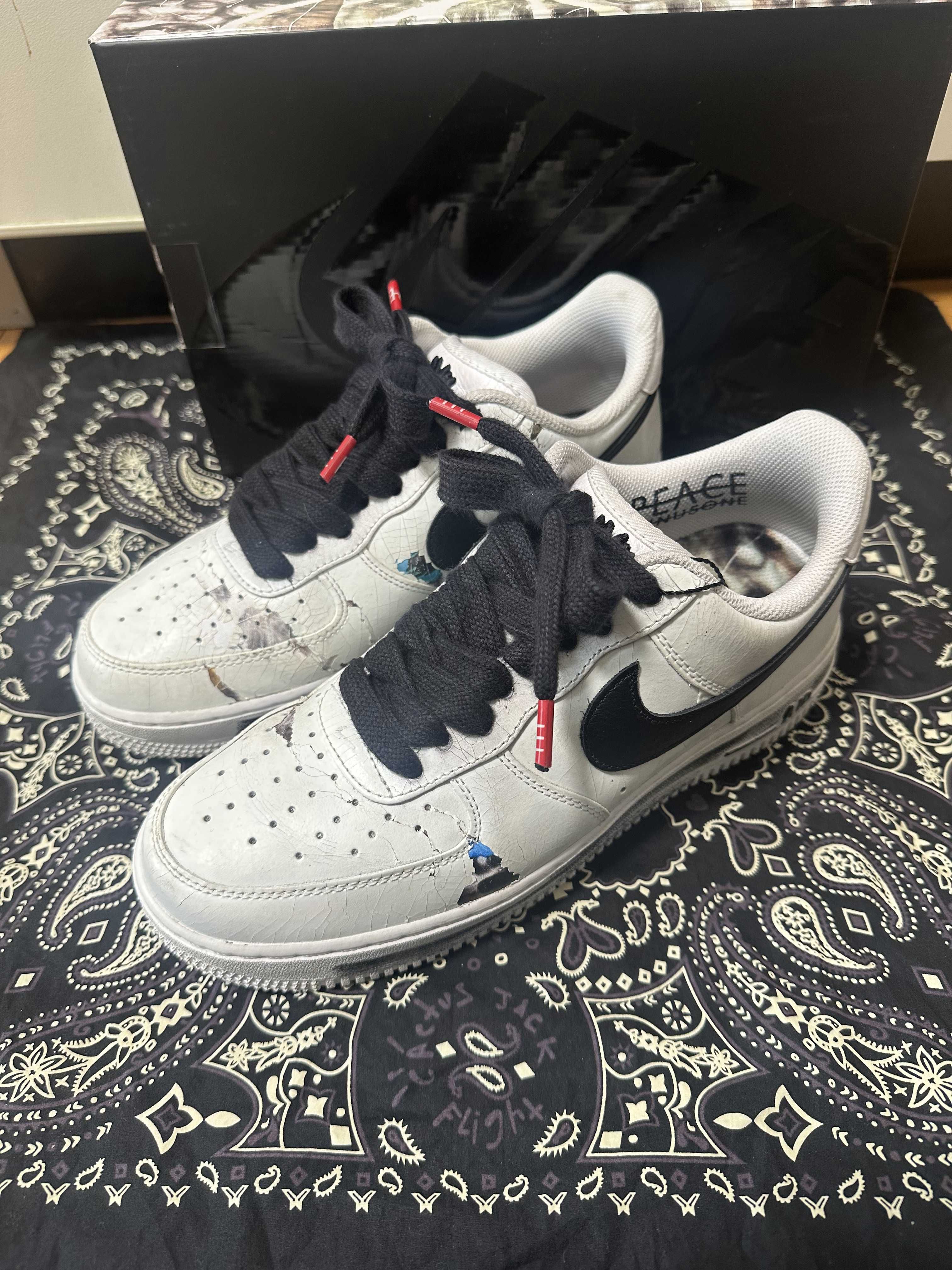 PEACEMINUSONE × Nike Air Force 1 Low "Para-noise/White/Black" / G-DRAGON