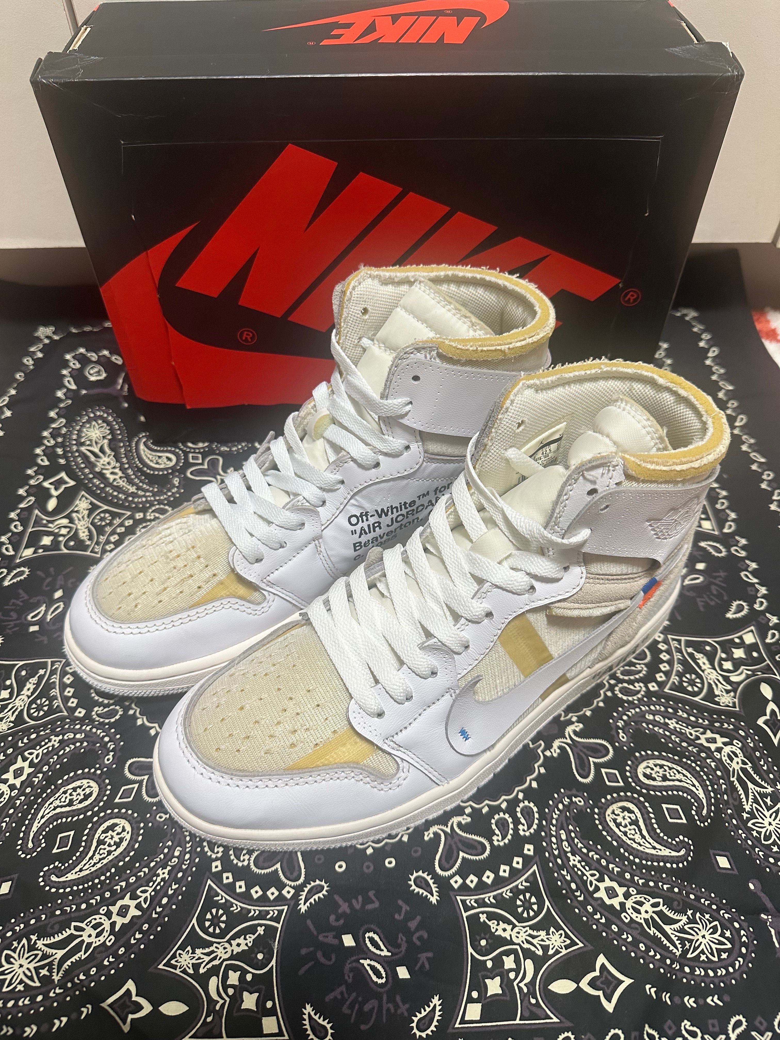 Off-White × Nike Air Jordan 1 Retro High "White"