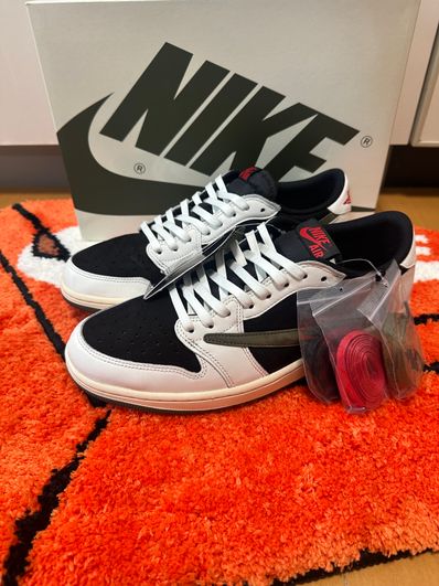 Travis Scott × Nike Women's Air Jordan 1 Low OG "Medium Olive"