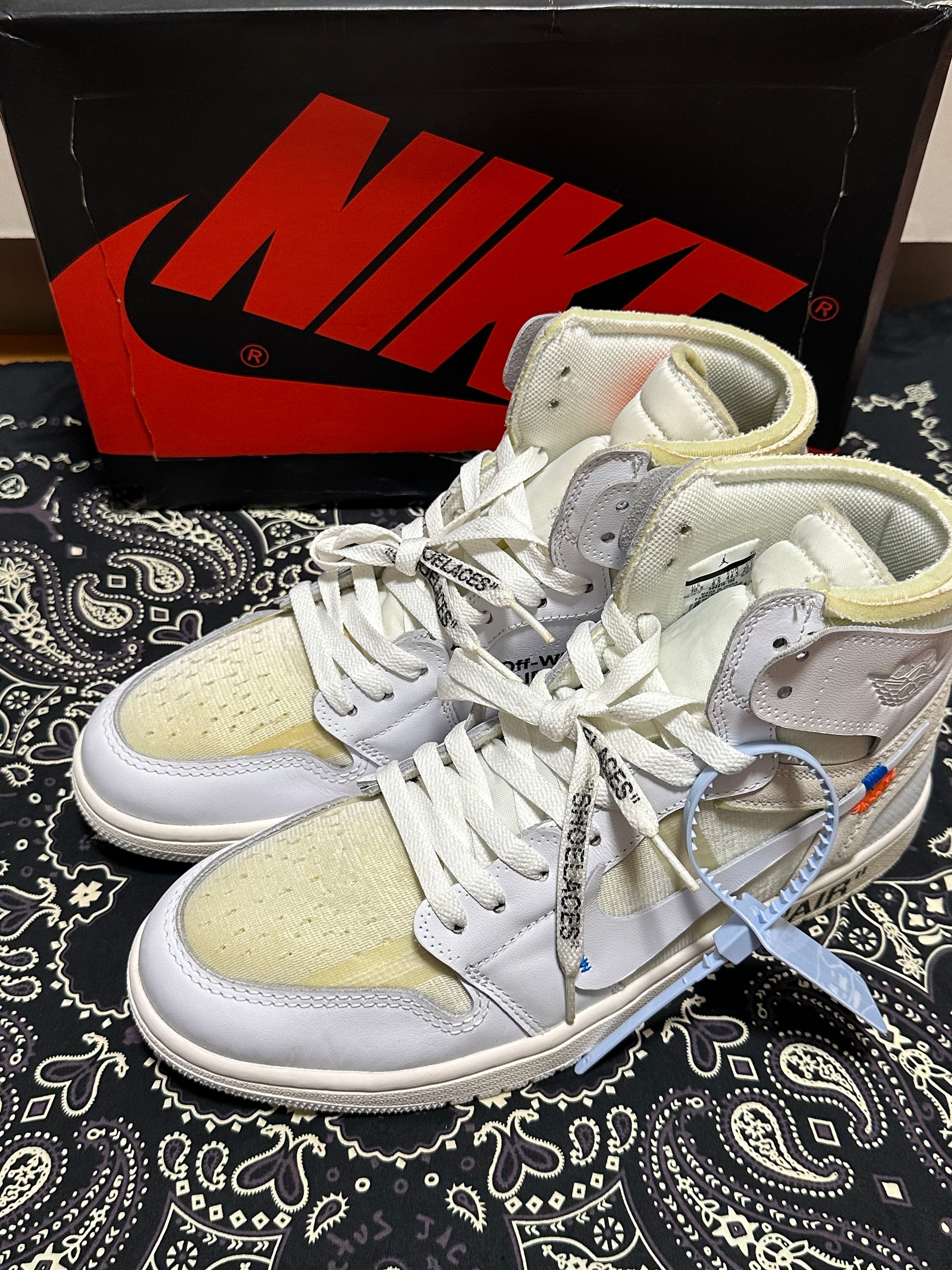 Off-White × Nike Air Jordan 1 Retro High "White"
