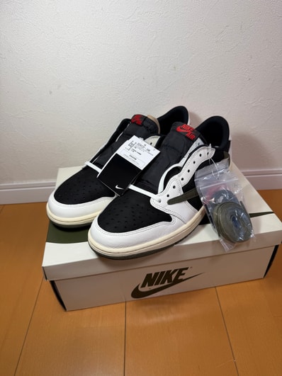 Travis Scott × Nike Women's Air Jordan 1 Low OG "Medium Olive"