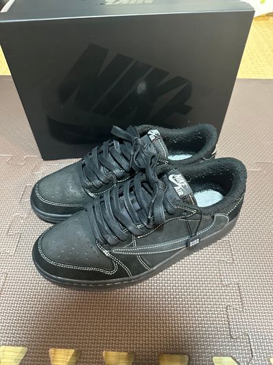 Travis Scott × Nike Air Jordan 1 Low OG SP "Black Phantom"