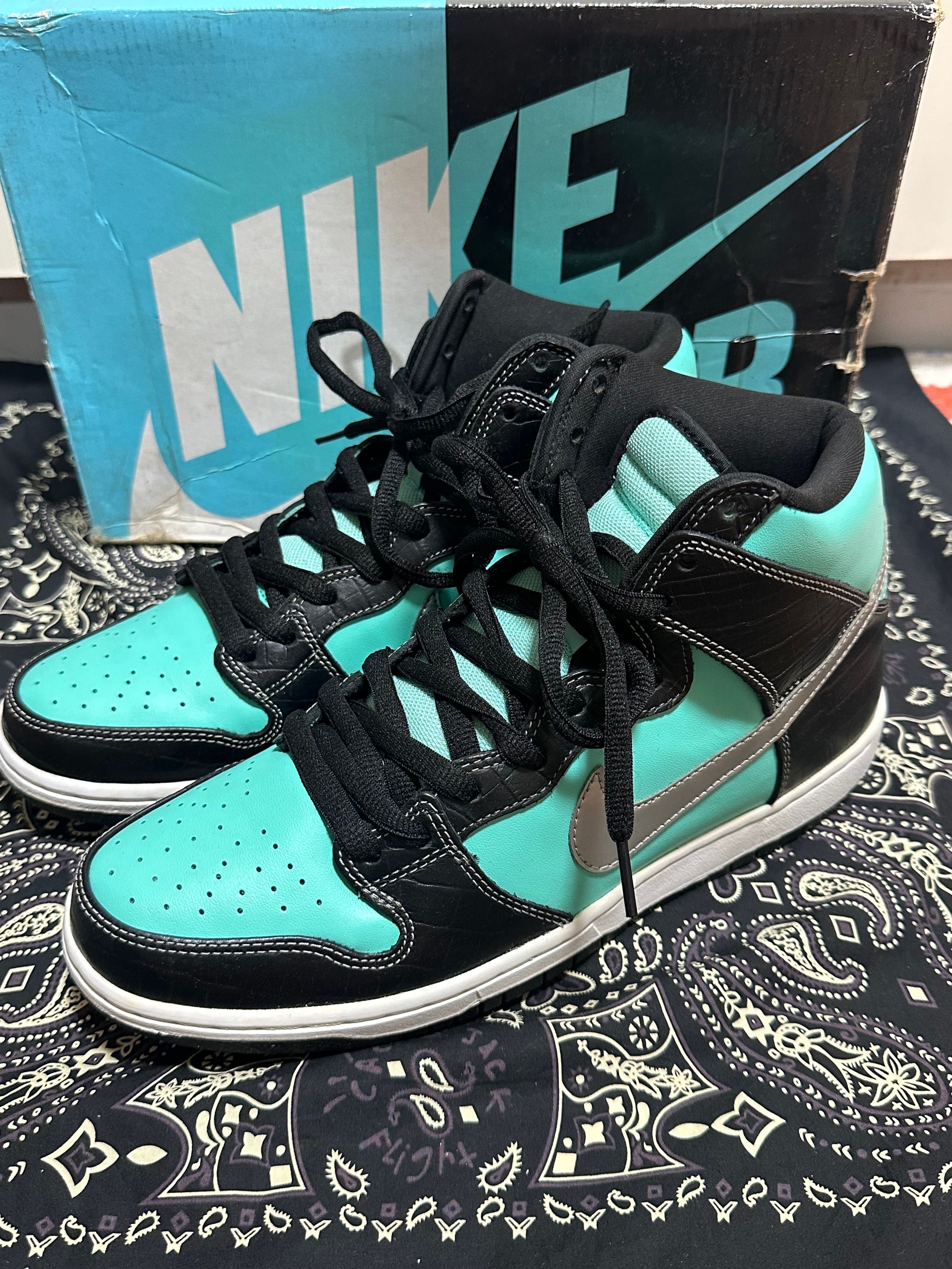 Diamond Supply × Nike SB Dunk High "Tiffany"