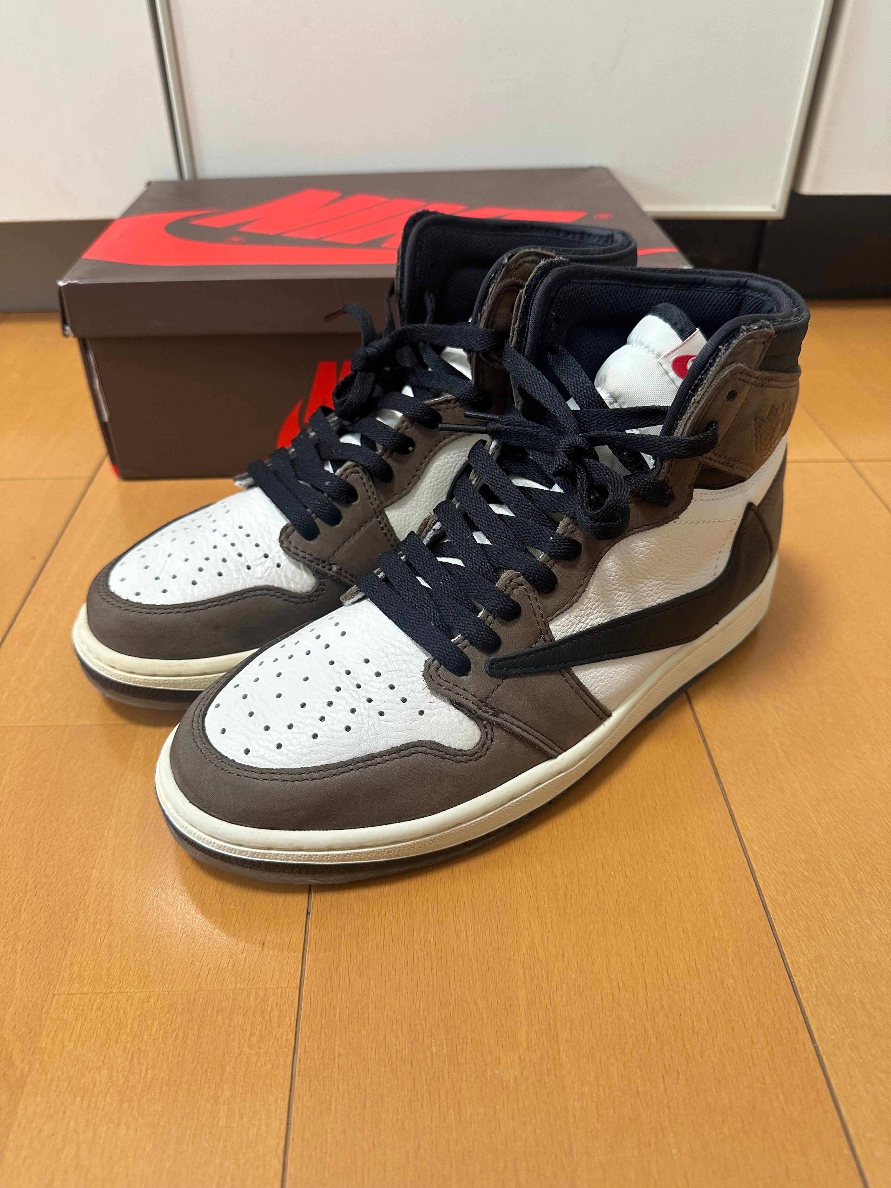 Travis Scott × Nike Air Jordan 1 Retro High OG TS SP "Sail/Dark Mocha"