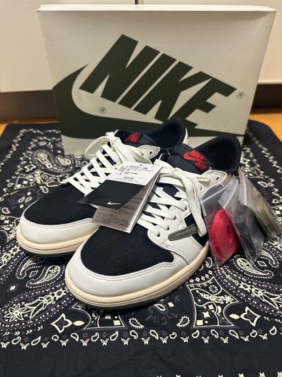 Travis Scott × Nike Women's Air Jordan 1 Low OG "Medium Olive"