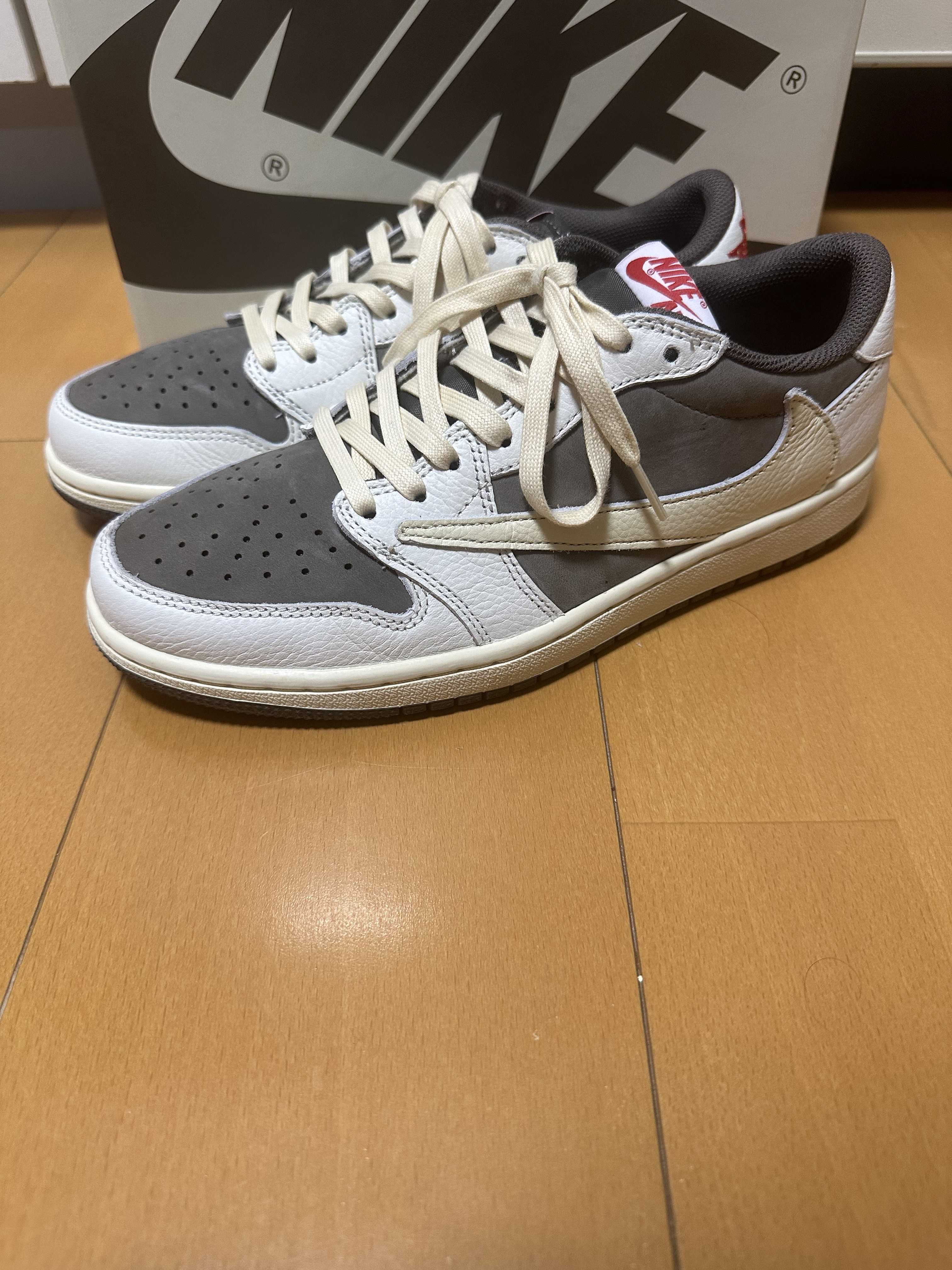 Travis Scott × Nike Air Jordan 1 Low OG SP "Reverse Mocha/Sail and Ridgerock"