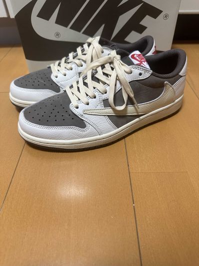 Travis Scott × Nike Air Jordan 1 Low OG SP "Reverse Mocha/Sail and Ridgerock"