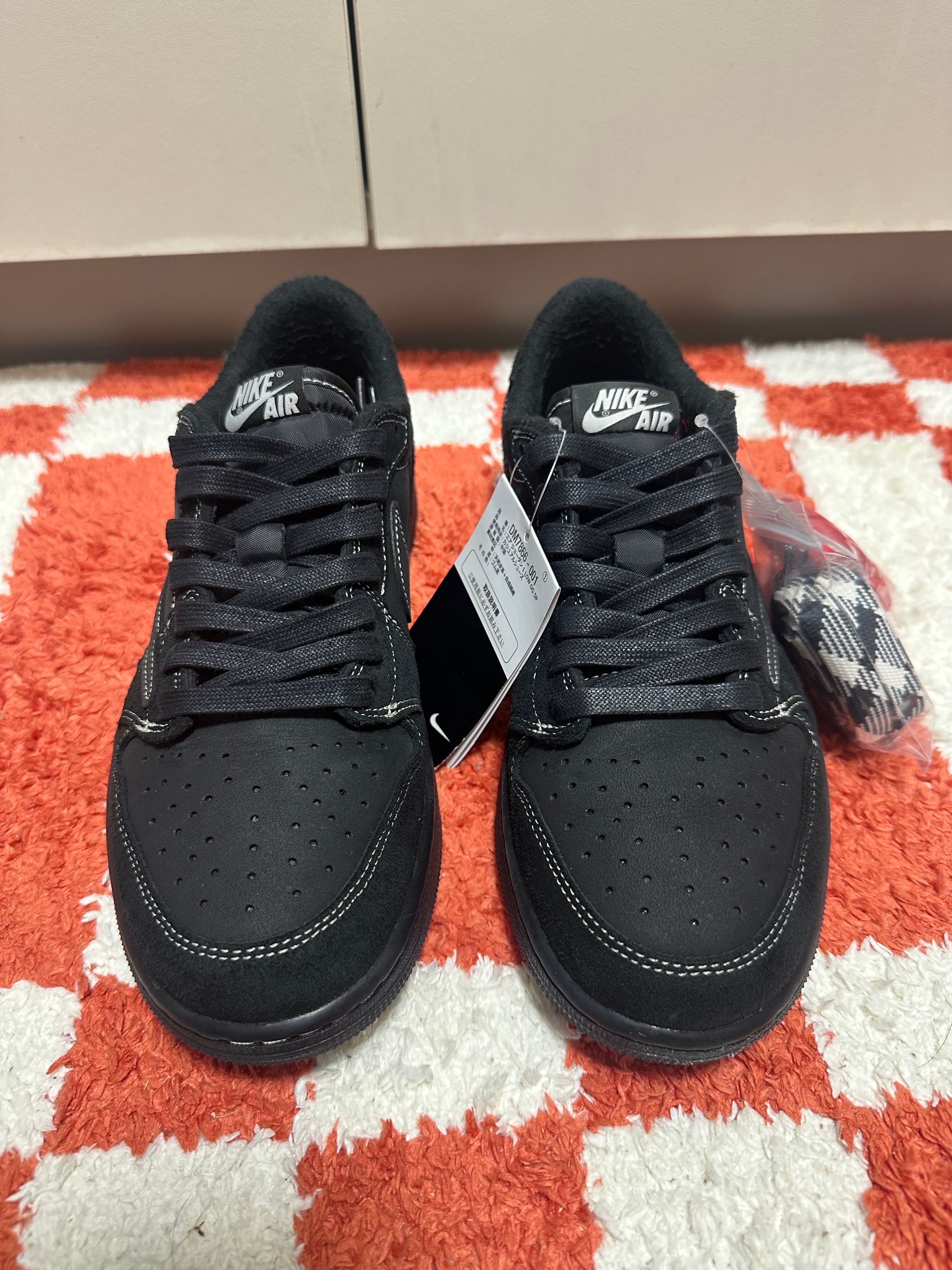 Travis Scott × Nike Air Jordan 1 Low OG SP "Black Phantom"