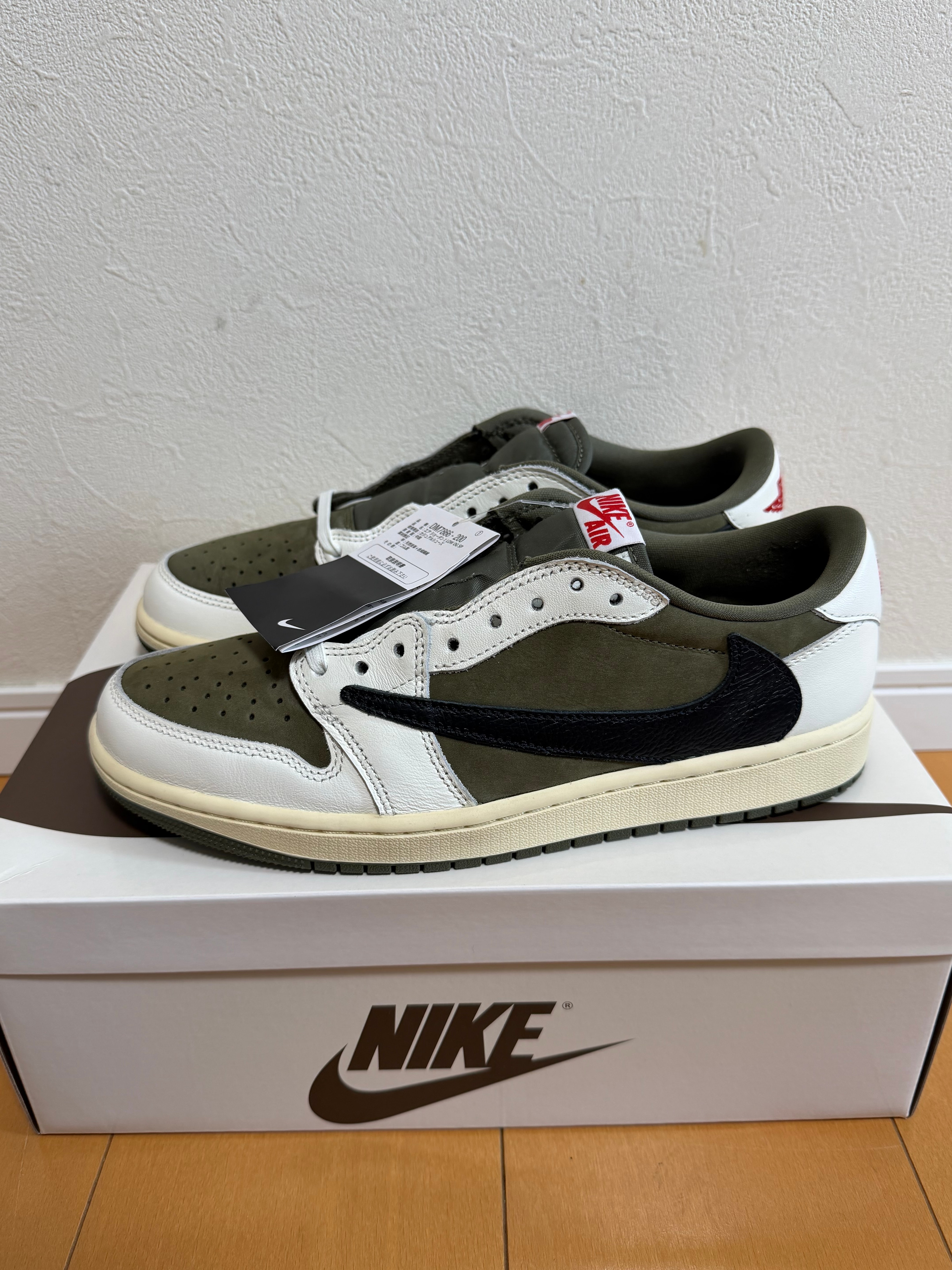 Travis Scott × Nike Air Jordan 1 Low OG SP "Reverse Olive"