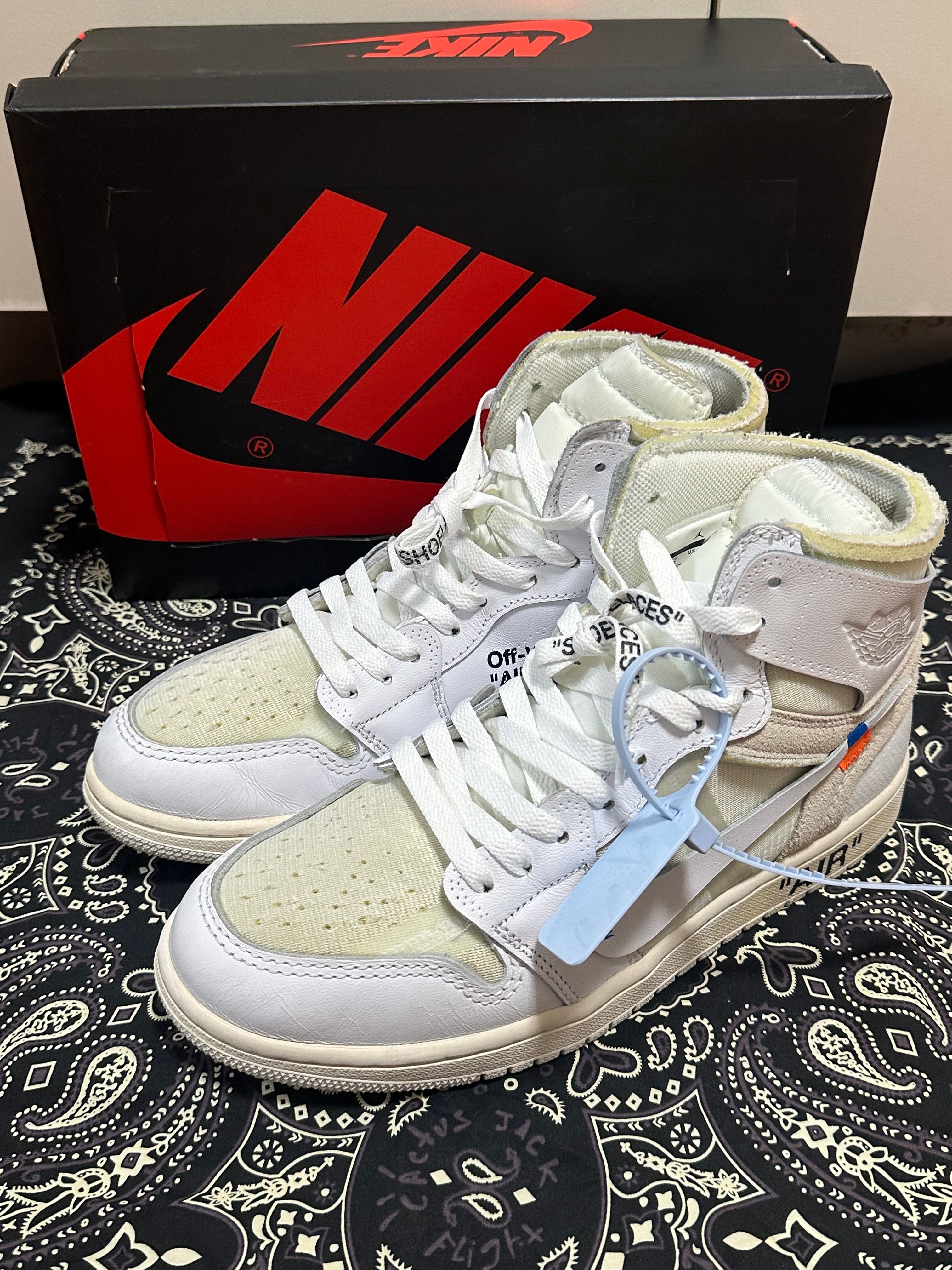 Off-White × Nike Air Jordan 1 Retro High "White"