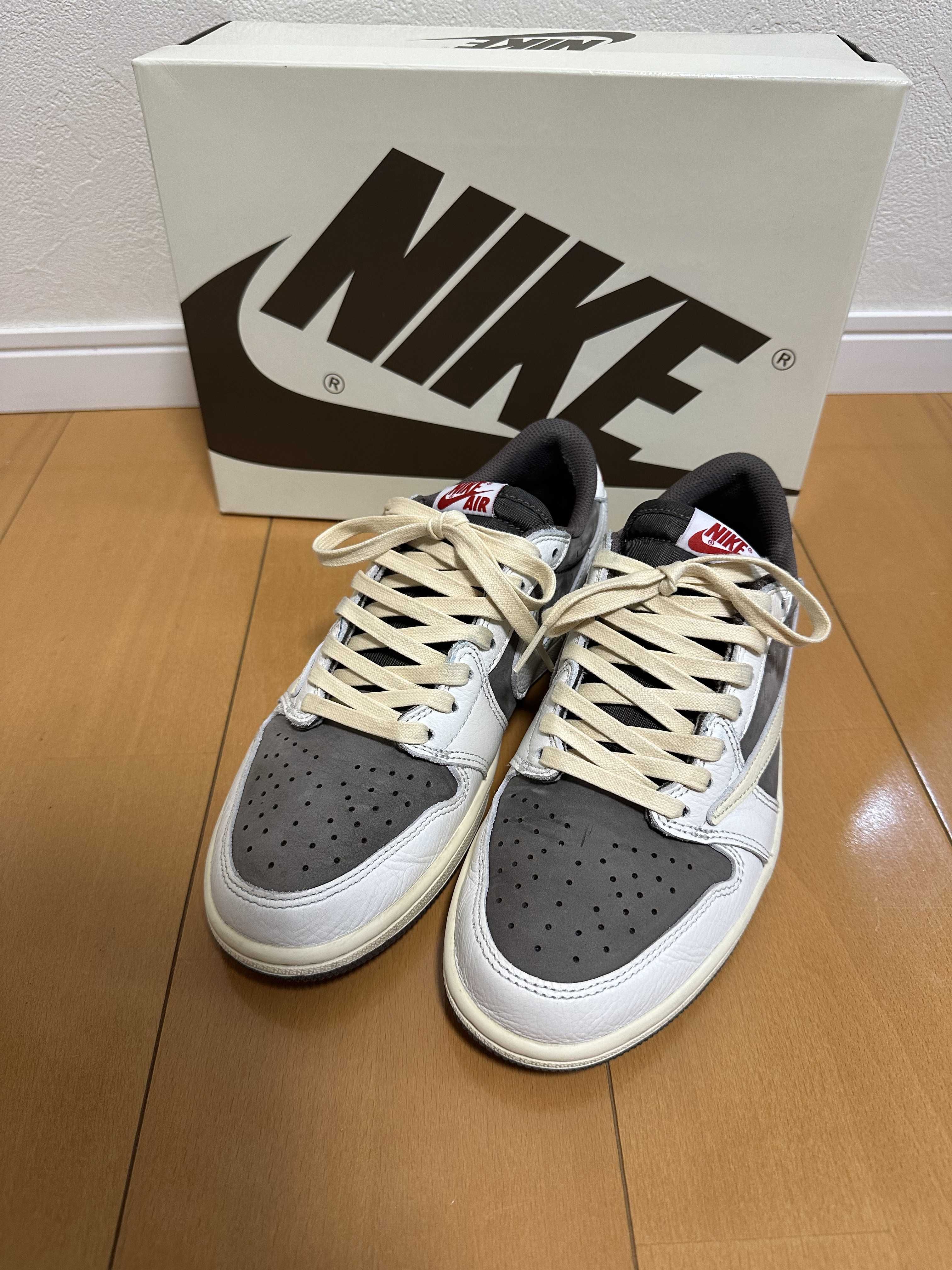 Travis Scott × Nike Air Jordan 1 Low OG SP "Reverse Mocha/Sail and Ridgerock"