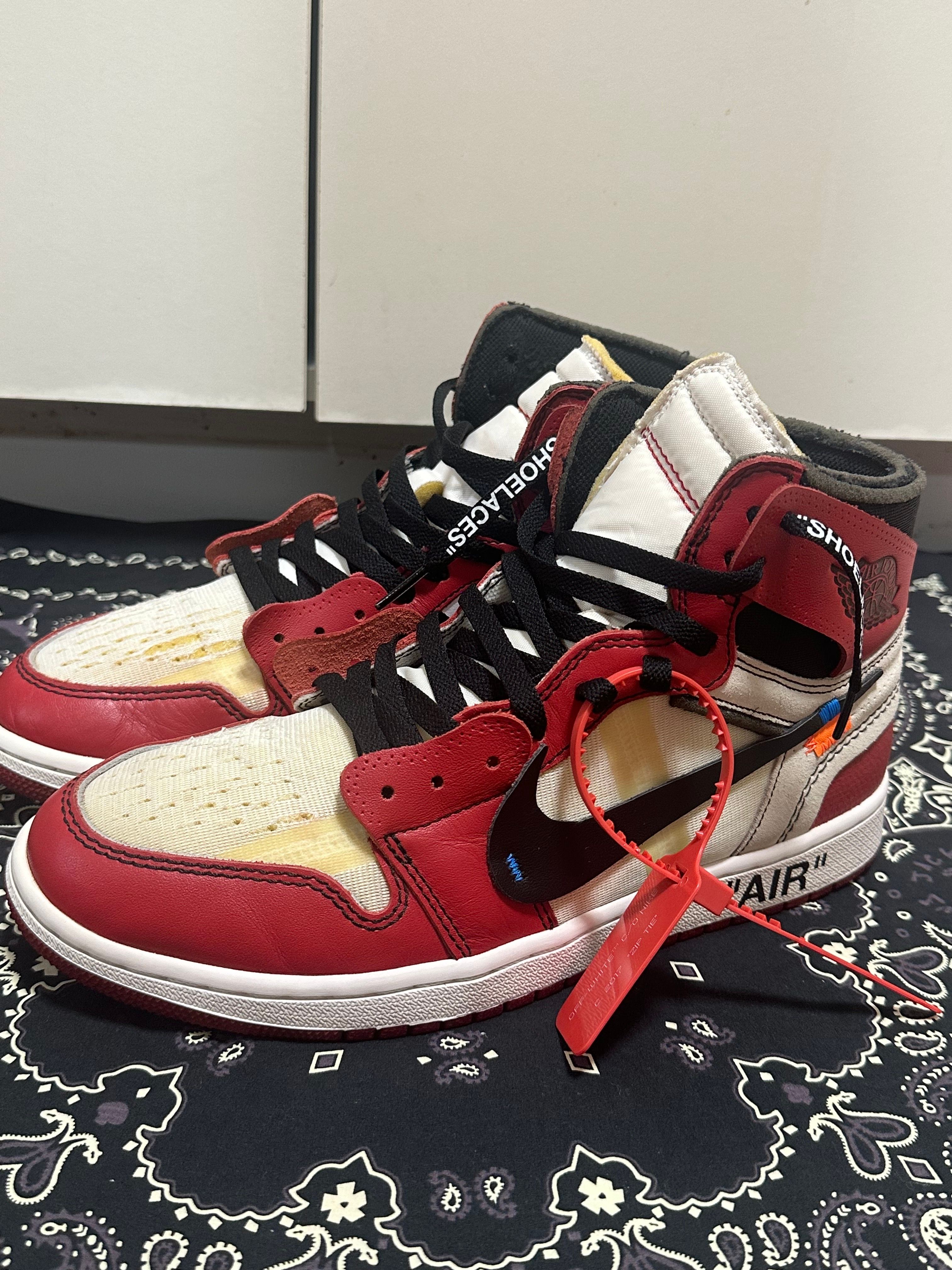 Off-White × Nike Air Jordan 1 Retro High The Ten "Chicago"